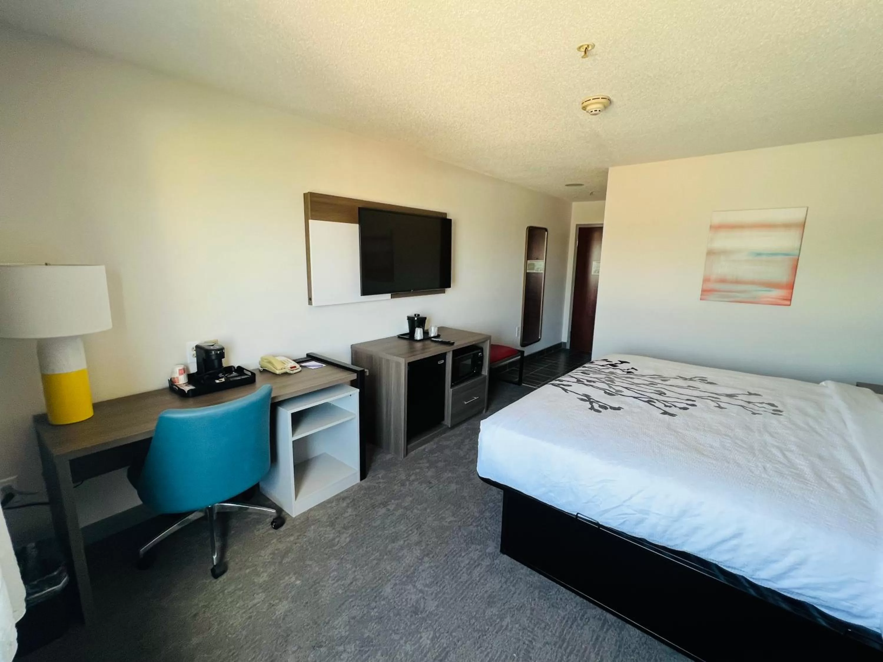 TV and multimedia, Bed in Comfort Inn Emporia