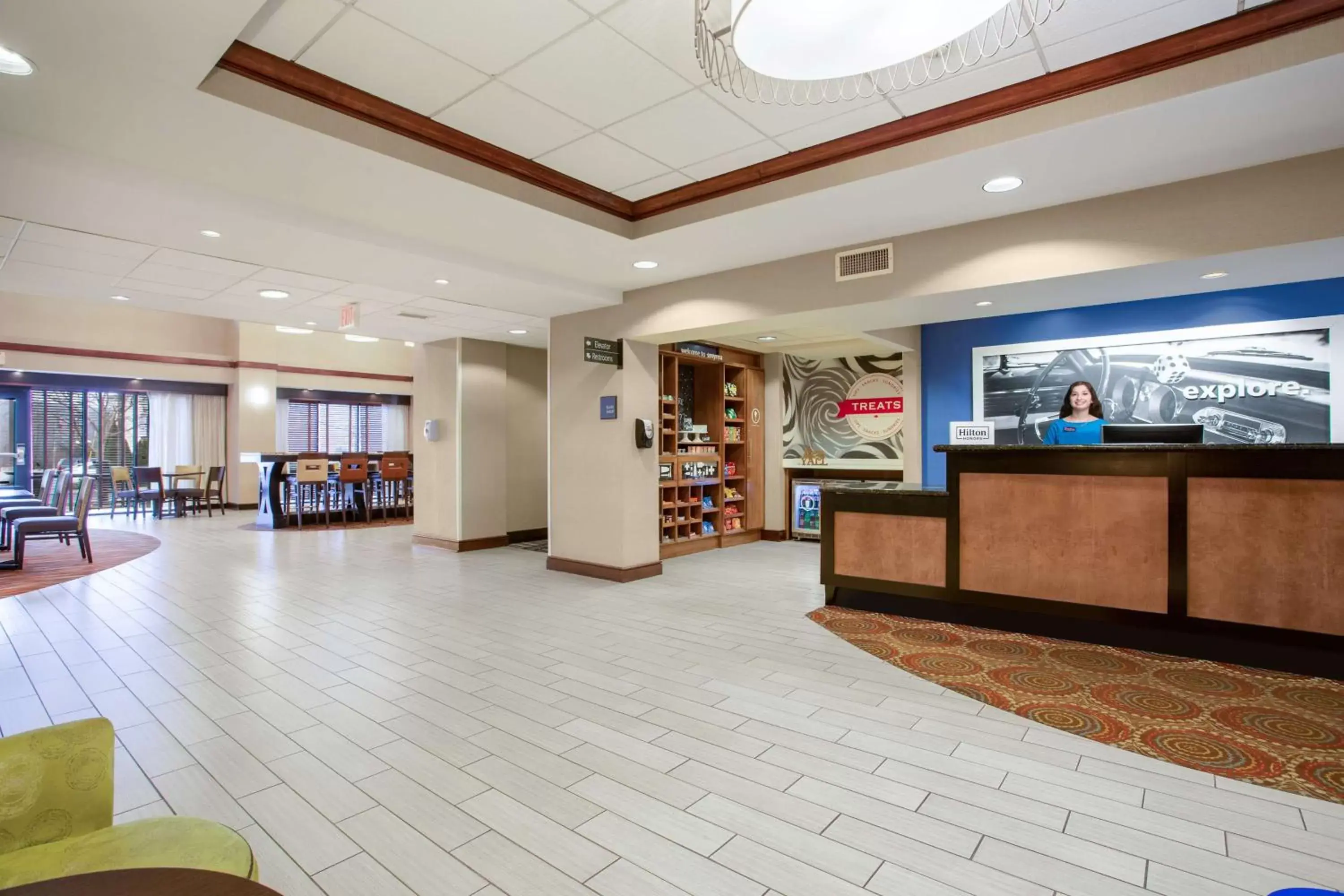 Lobby or reception, Lobby/Reception in Hampton Inn & Suites Nashville-Smyrna