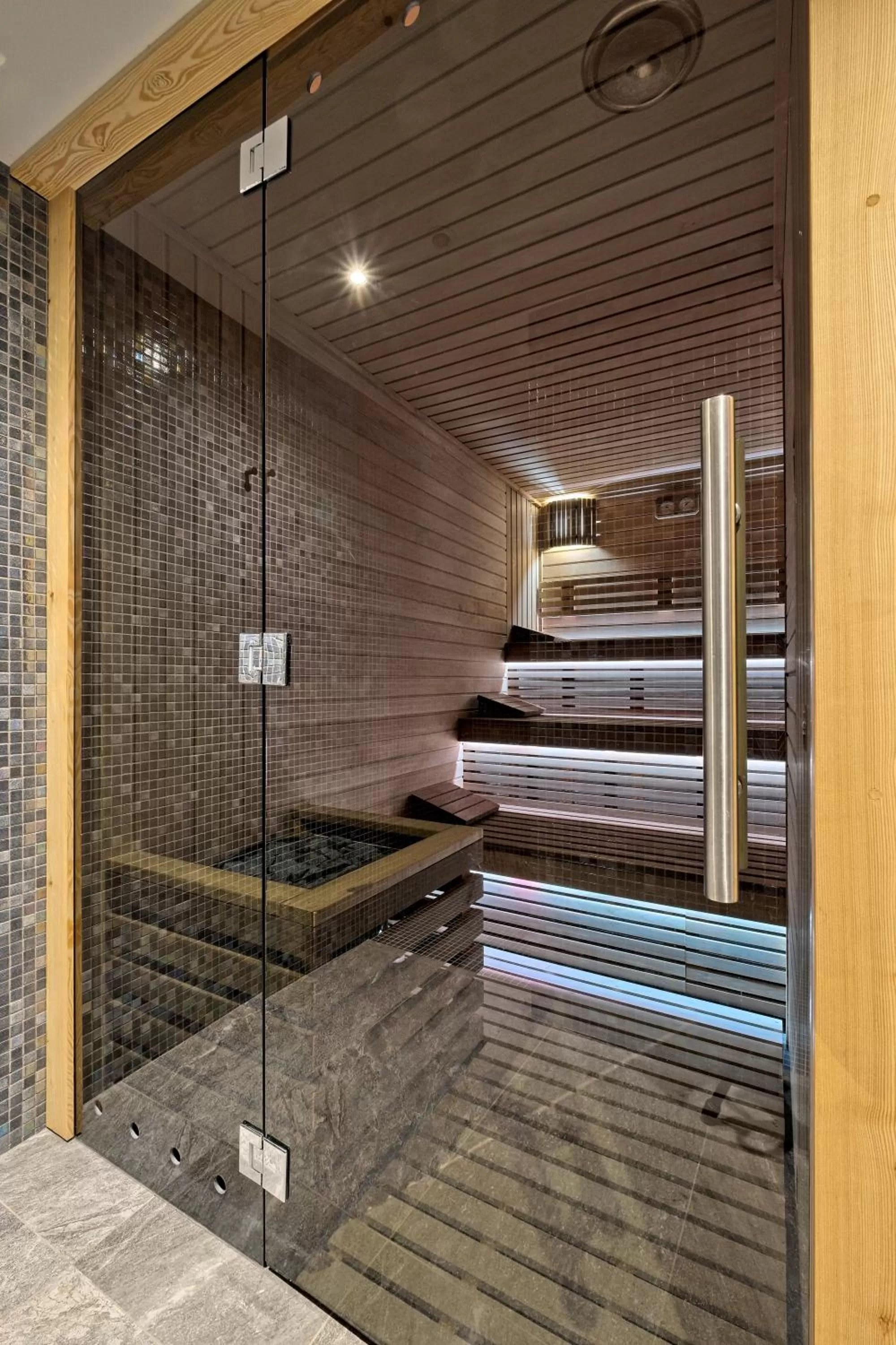 Sauna in Harda House Friends & Spa