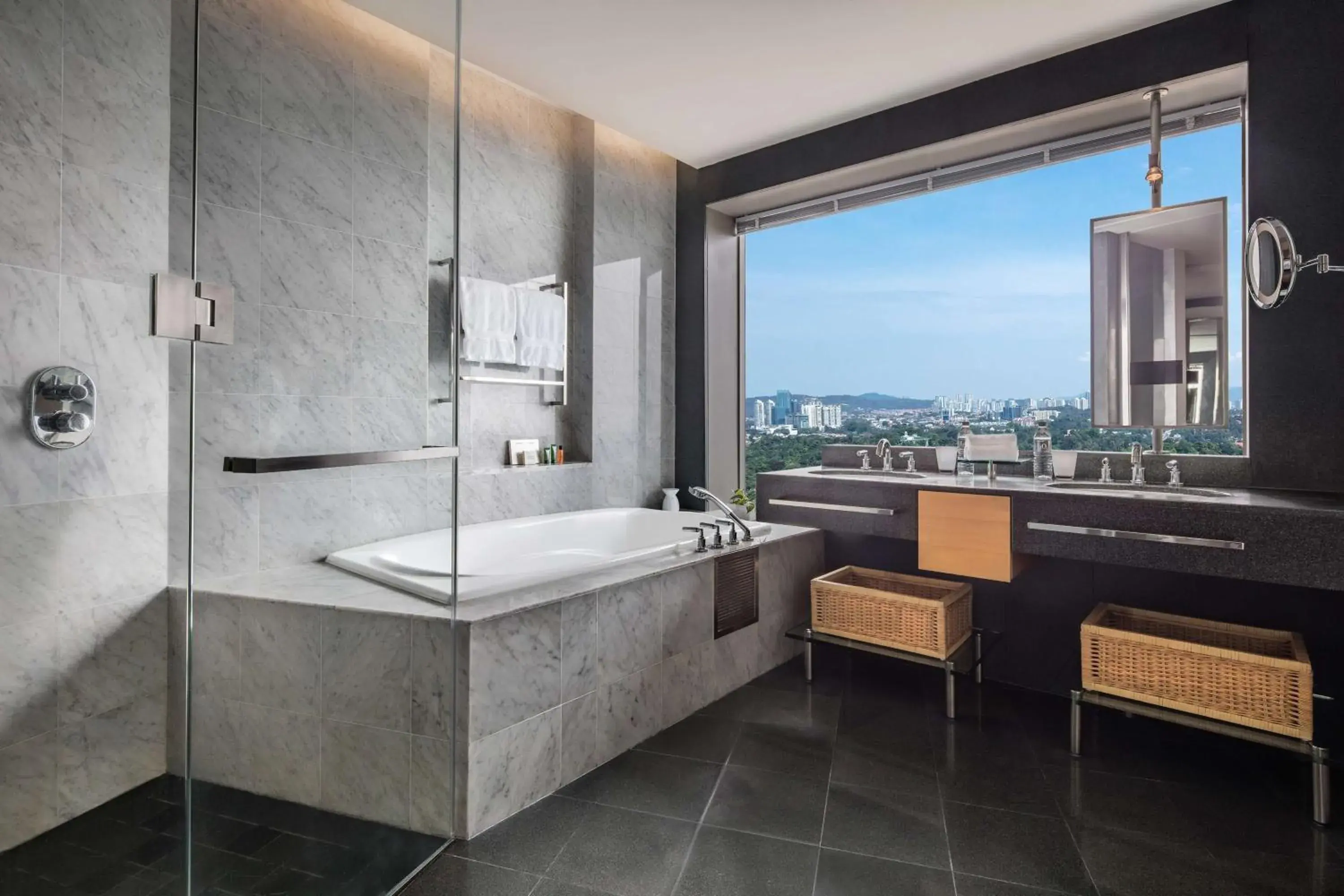 Bathroom in Hilton Kuala Lumpur