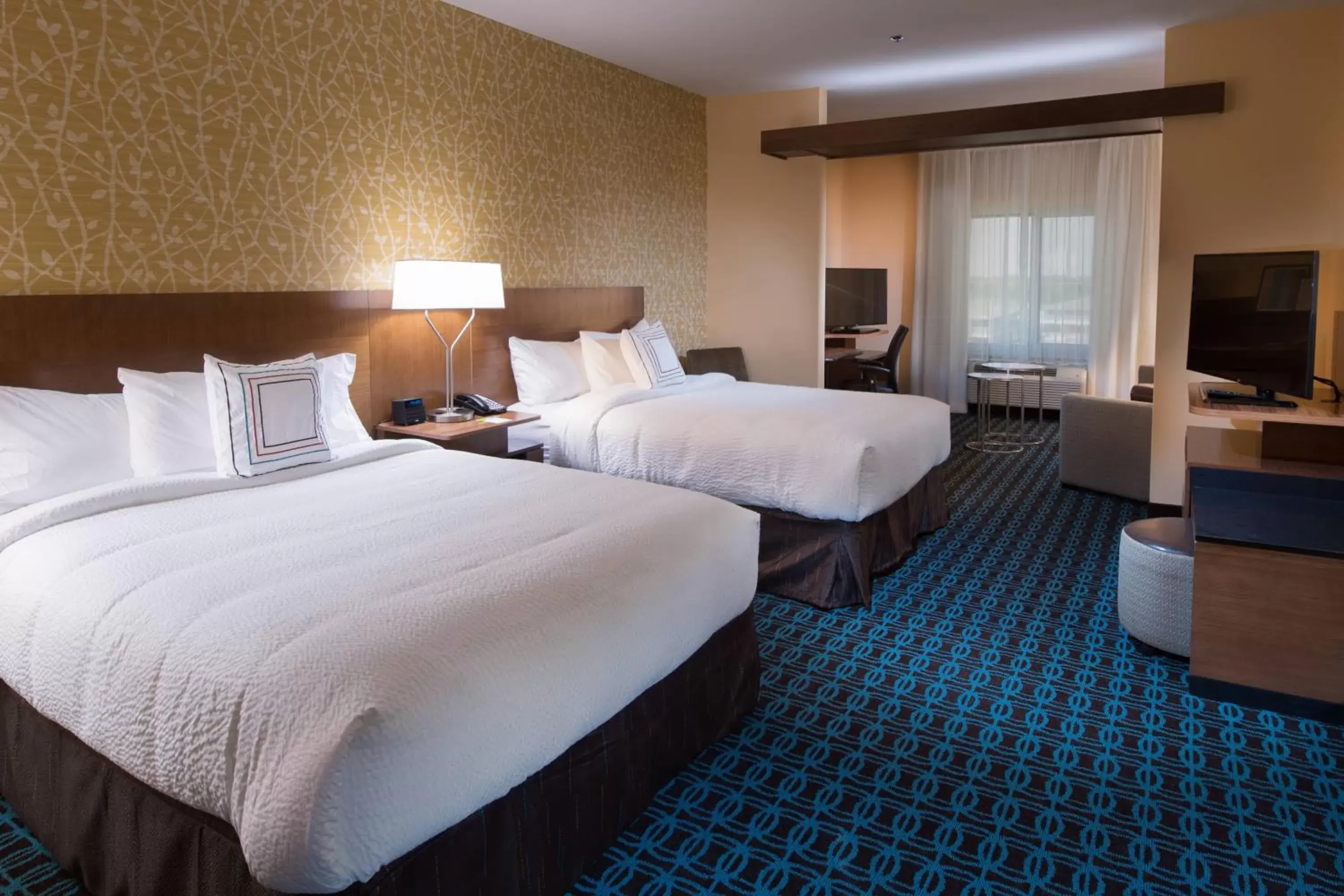 Photo of the whole room, Bed in Fairfield Inn & Suites by Marriott Houma Southeast