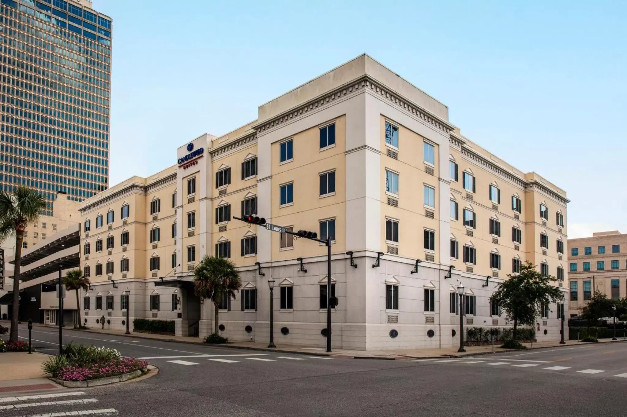 Property Building in Candlewood Suites Mobile-Downtown, an IHG Hotel