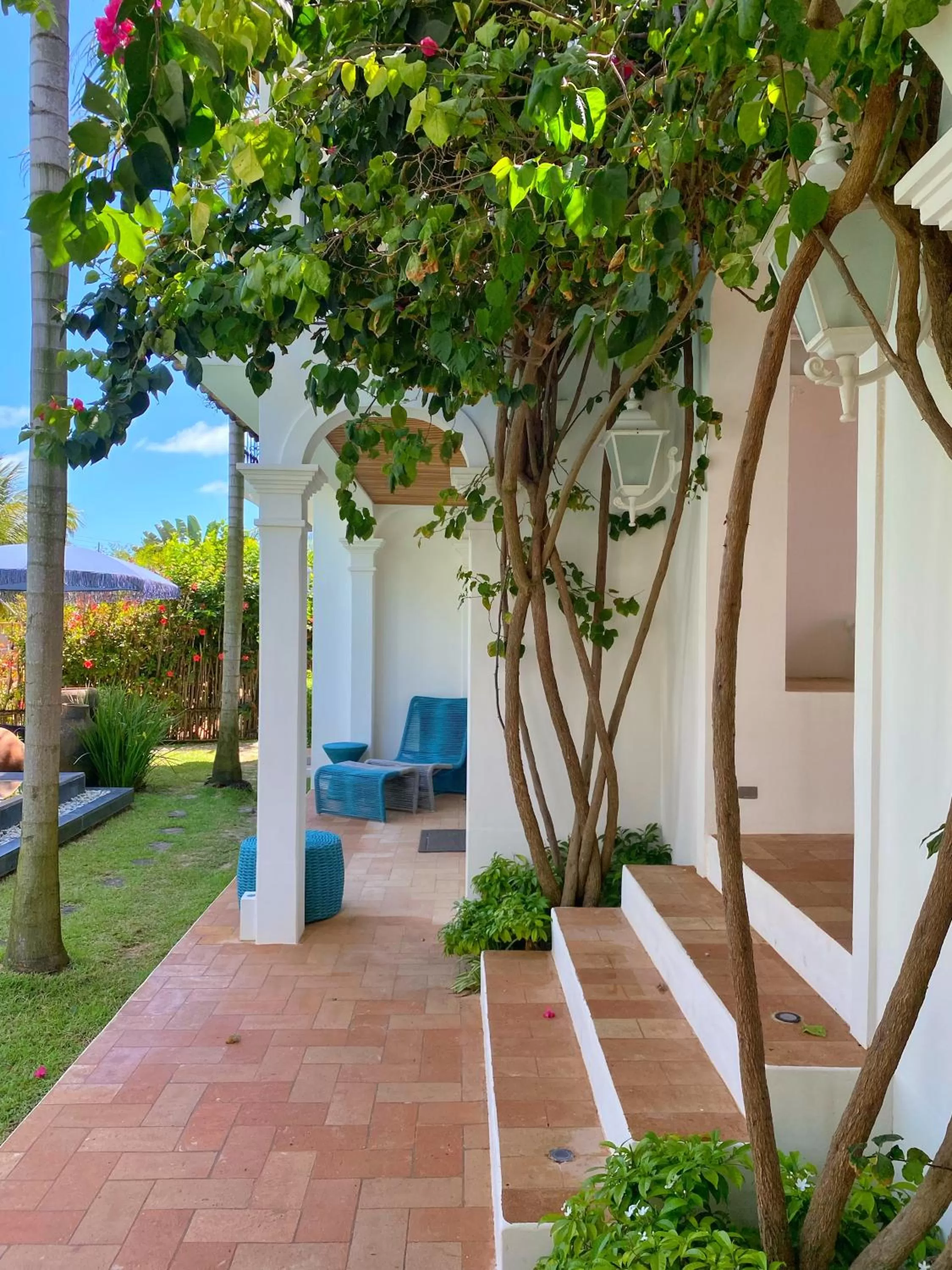 Garden view in Villa Canziani & Donato