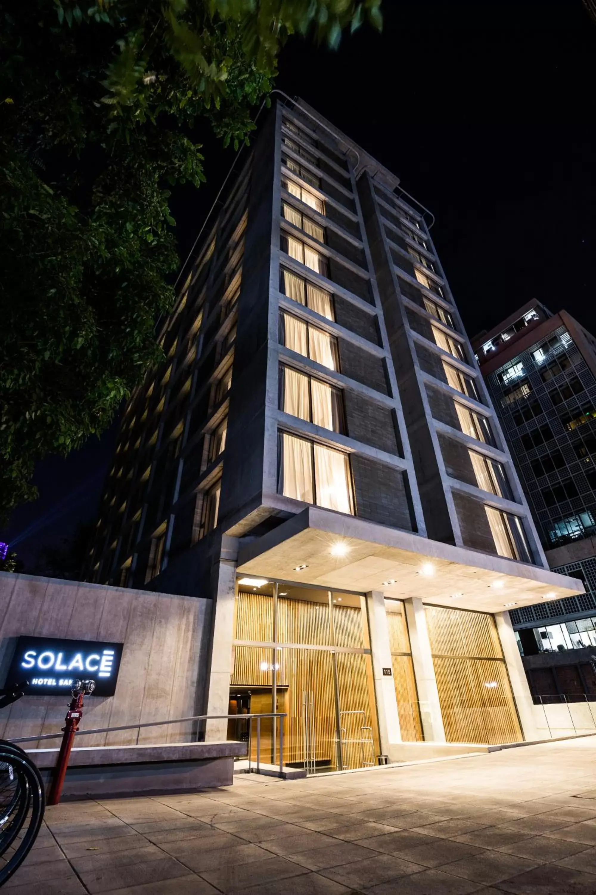 Property Building in Solace Hotel Santiago