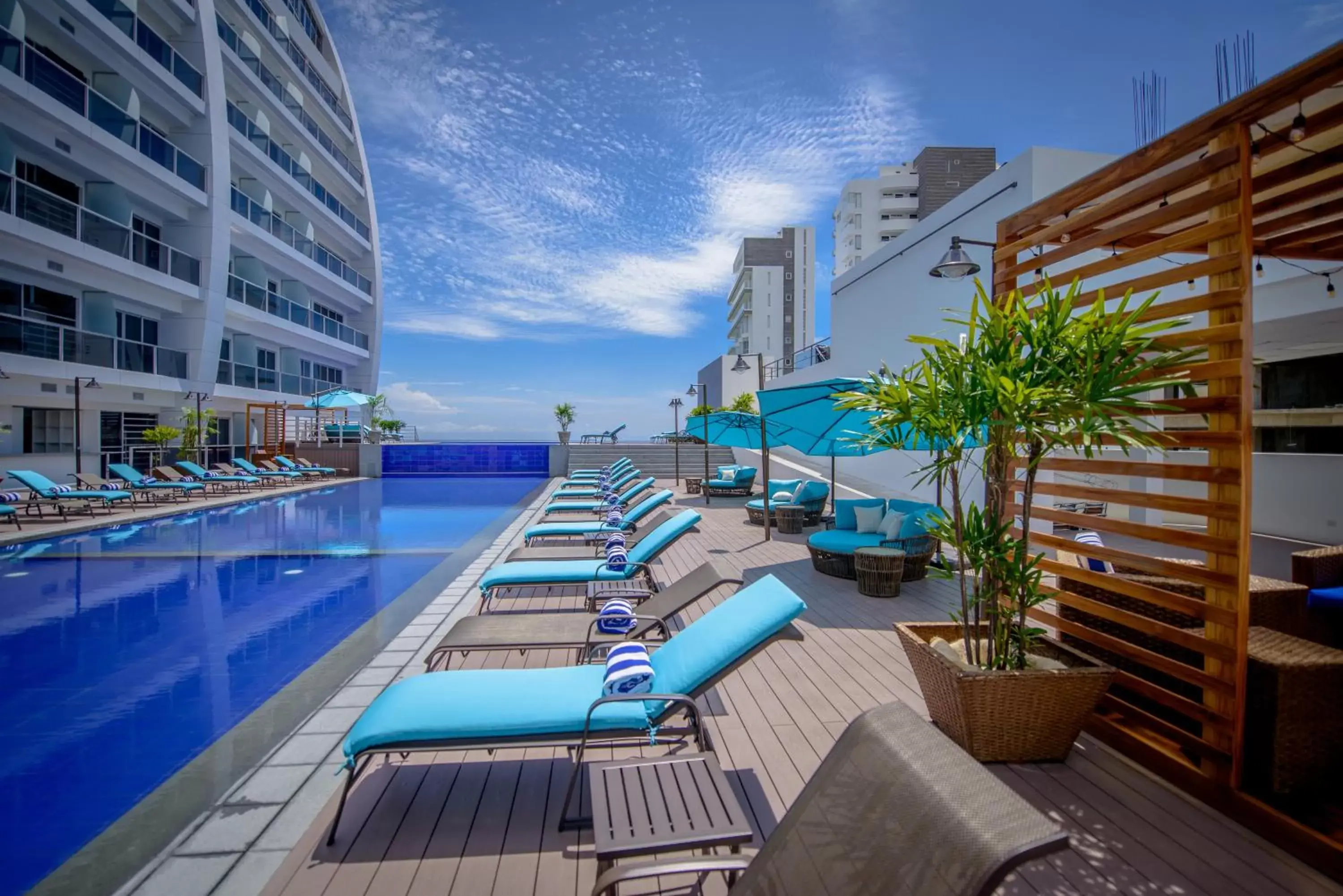 Swimming Pool in Wyndham Manta Sail Plaza Hotel and Convention Center