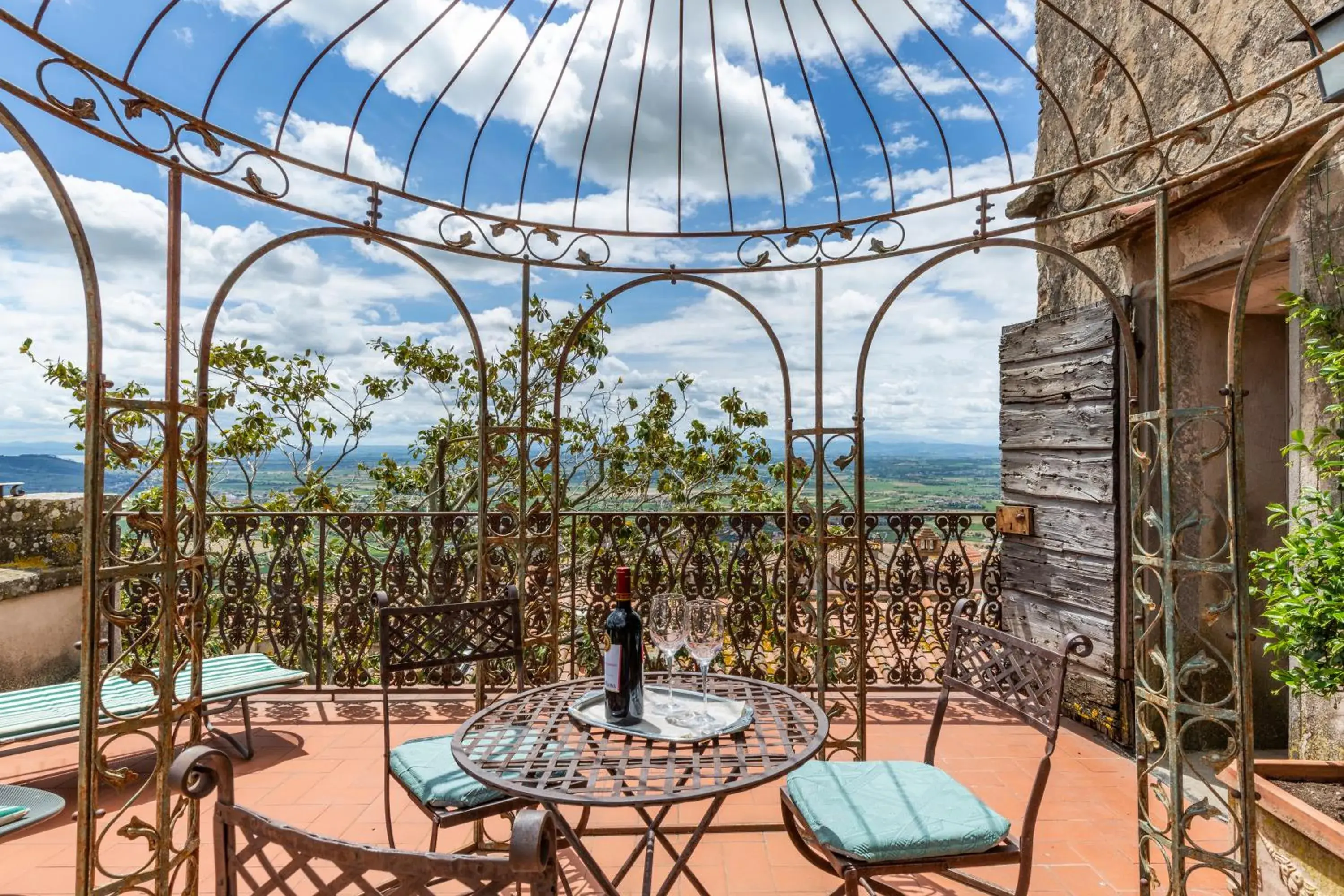 View (from property/room), Balcony/Terrace in Hotel San Michele