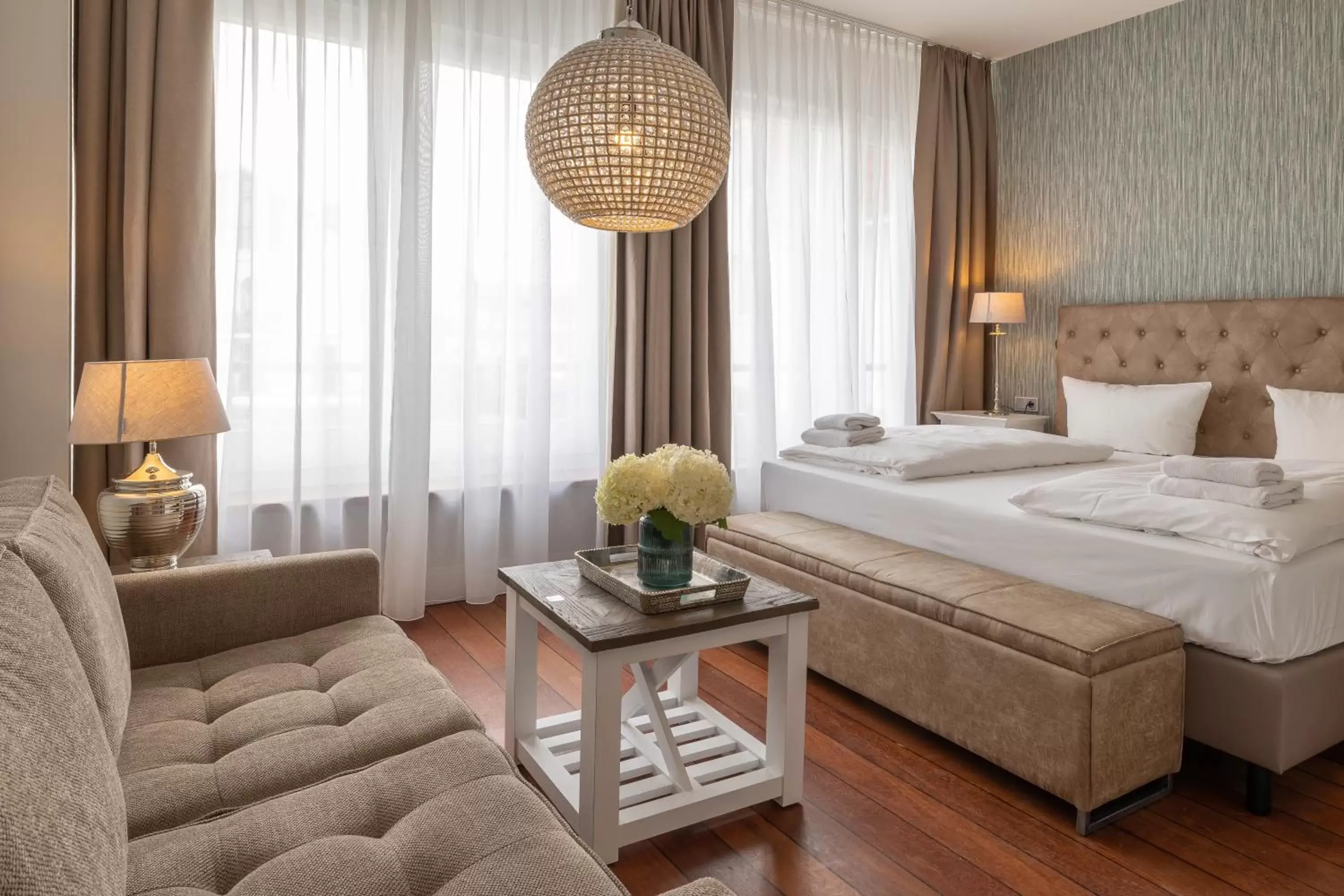 Premium Double Room with Sauna - single occupancy in Hotel Vier Jahreszeiten Binz Premium Double Room with Sauna - single occupancy in Hotel Vier Jahreszeiten Binz