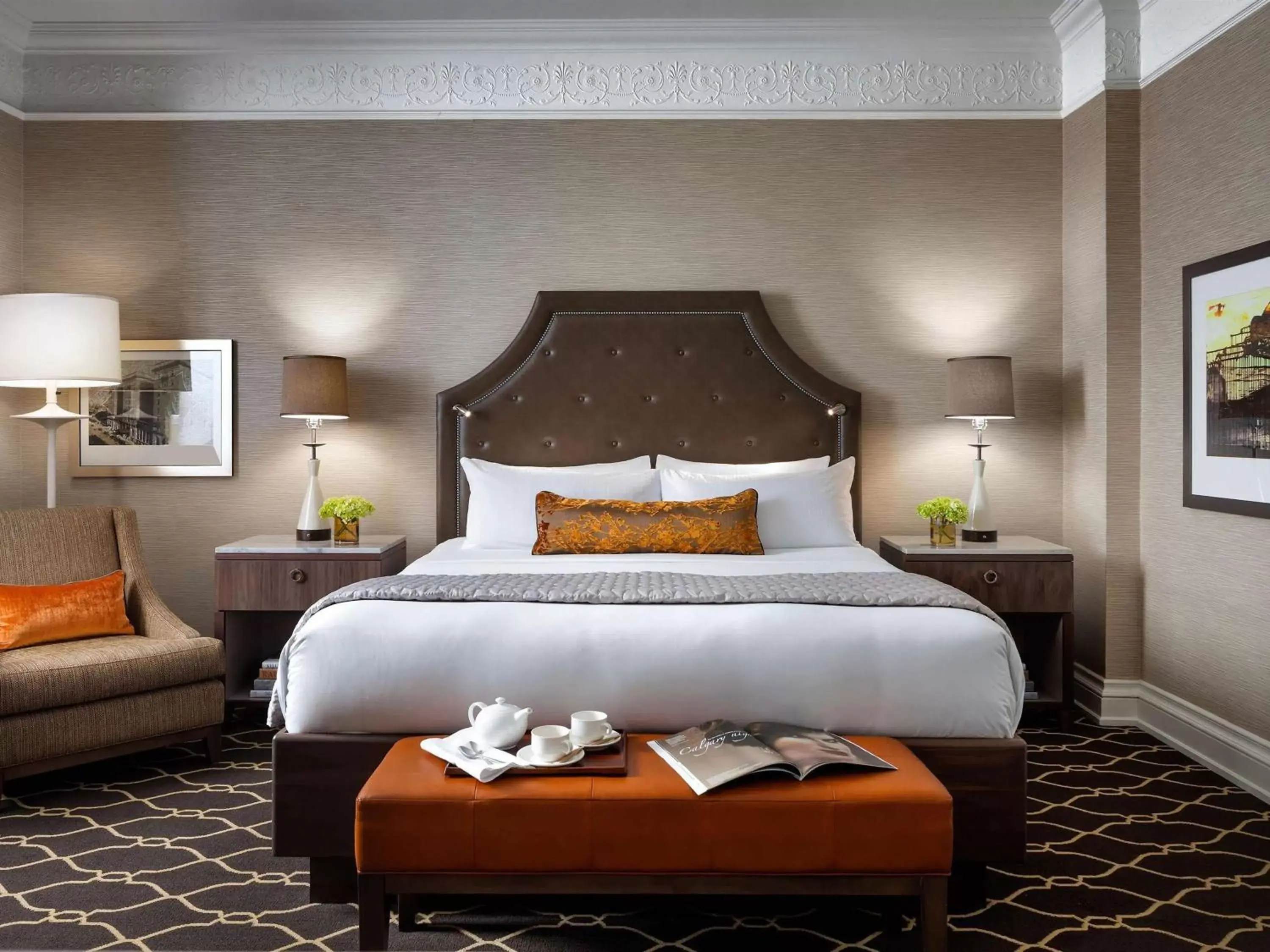 Bedroom, Bed in Fairmont Palliser