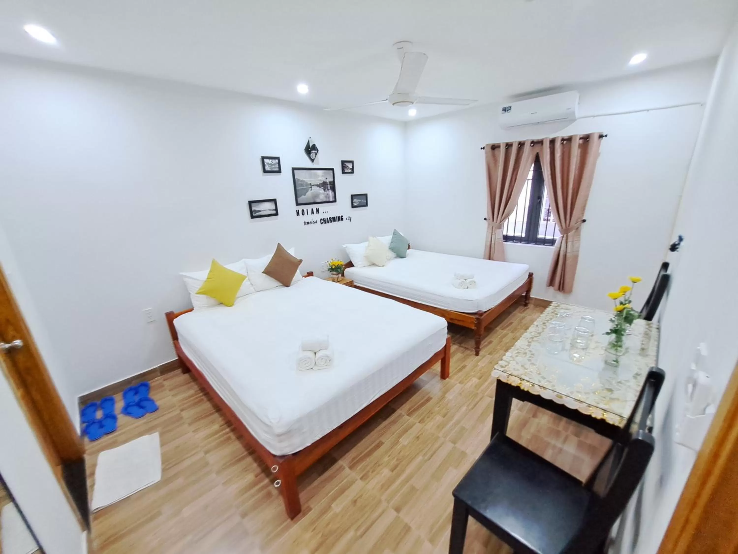 Bed in GREEN TOWN hotel HỘI AN