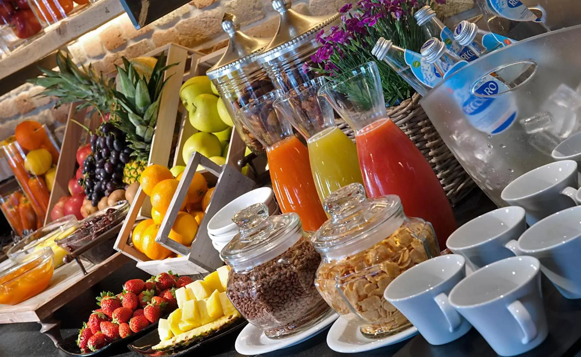 Buffet breakfast in Hotel Locanda Al Piave ***S