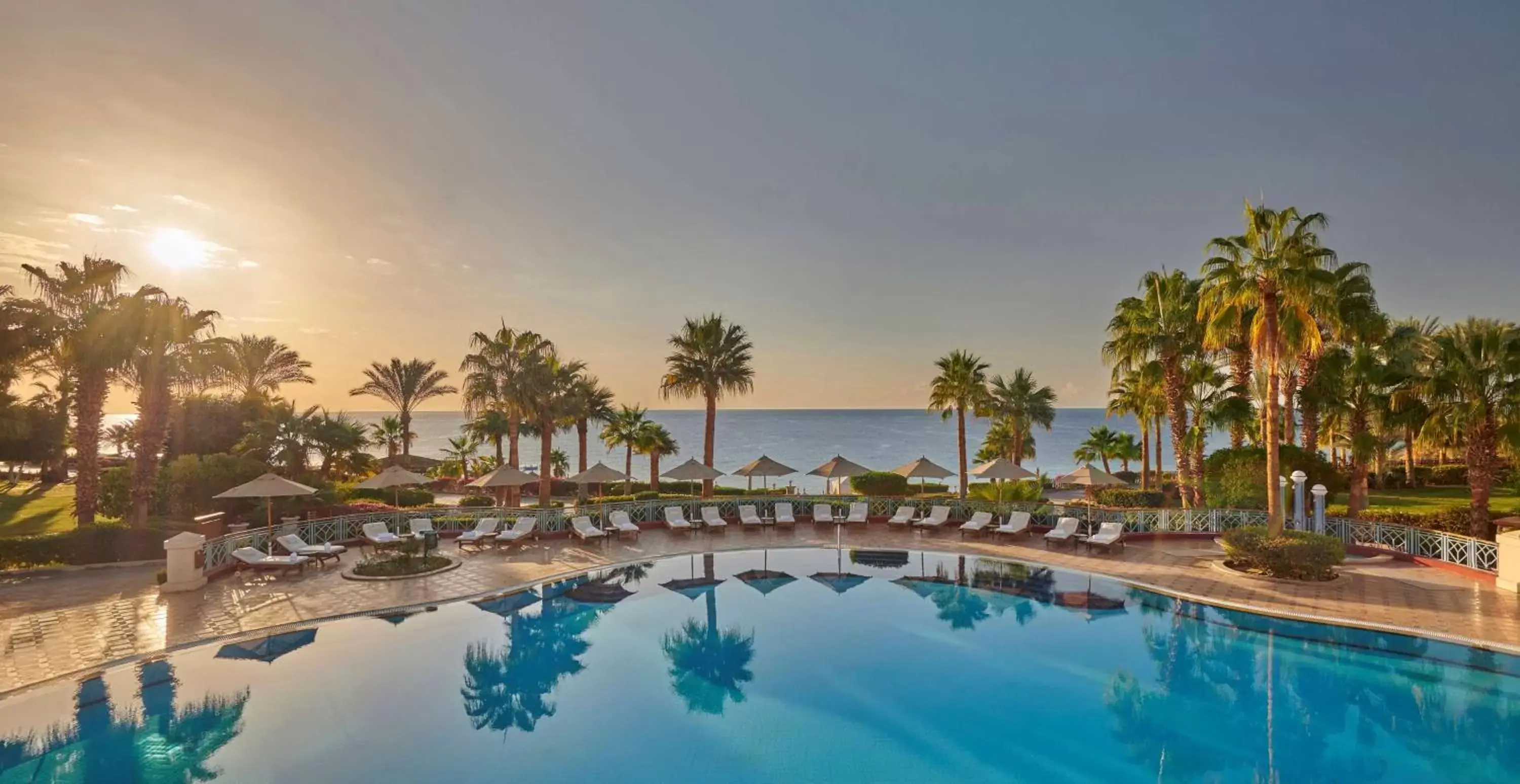 Natural landscape, Swimming Pool in Park Regency Sharm El Sheikh Resort