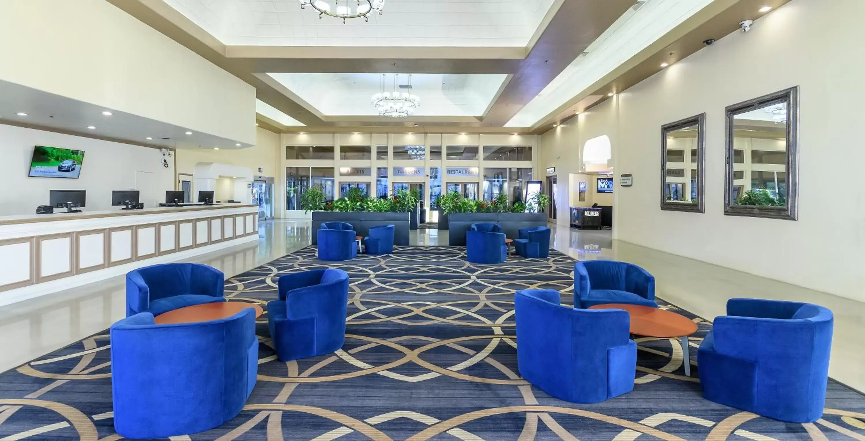 Lobby or reception, Lounge/Bar in Alexis Park All Suite Resort