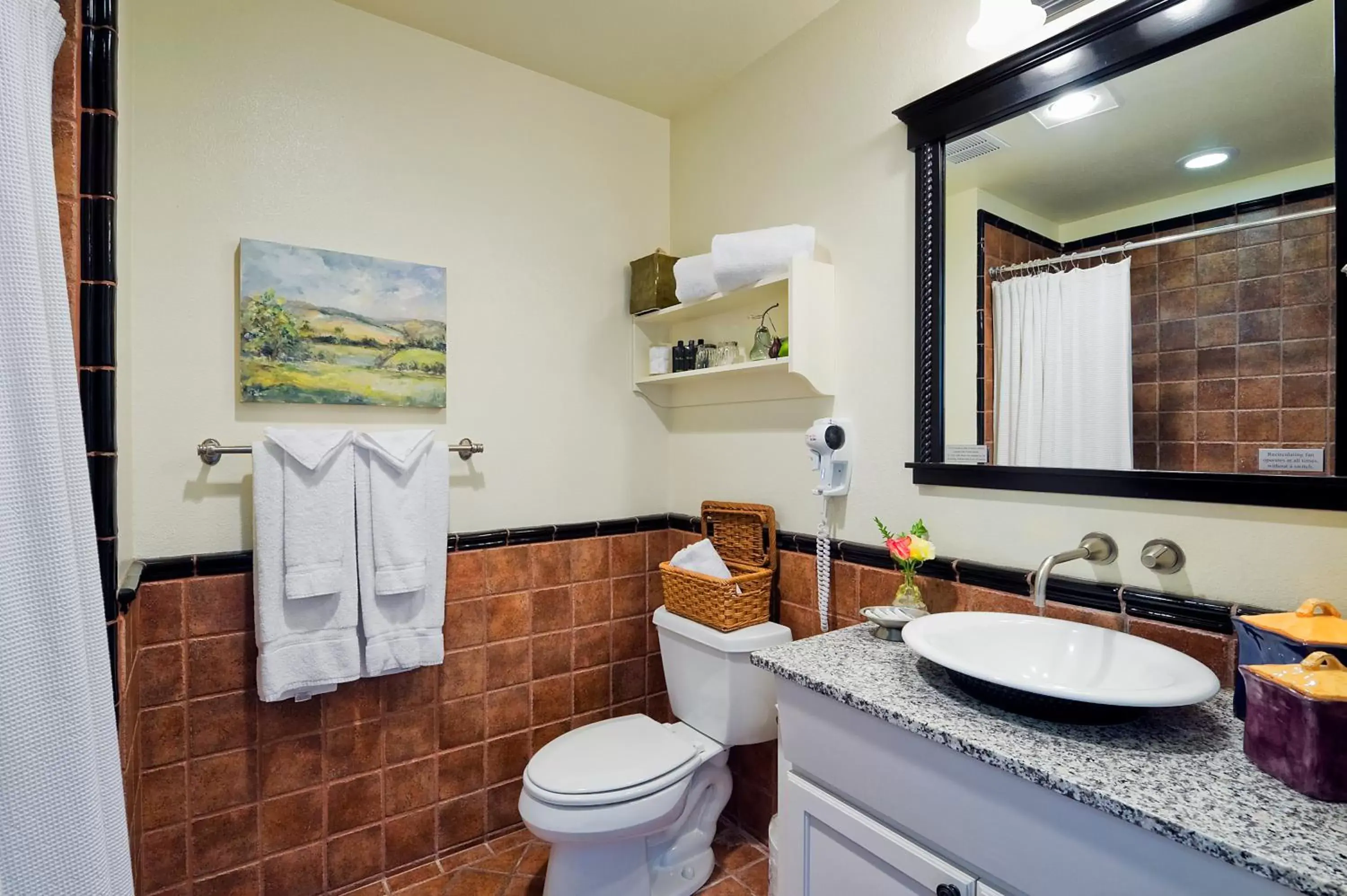 Bathroom in Inn at Sonoma, A Four Sisters Inn