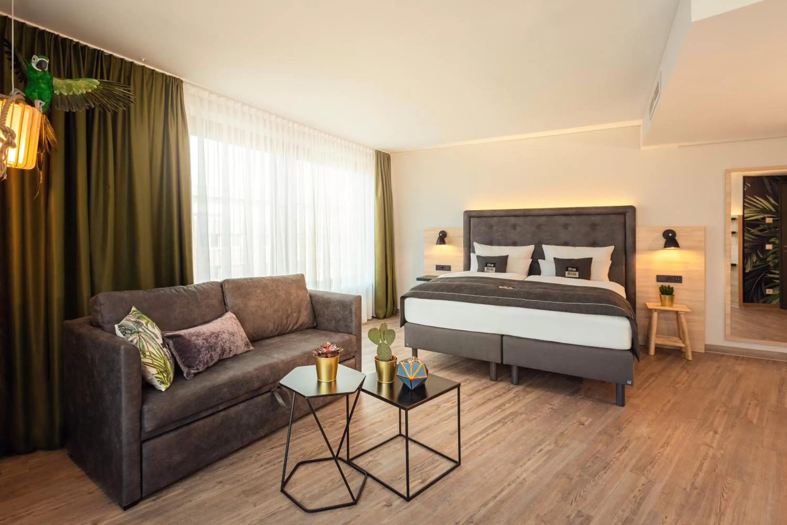 Bed in Holiday Inn - the niu, Crusoe Bremen Airport by IHG Bed in Holiday Inn - the niu, Crusoe Bremen Airport by IHG