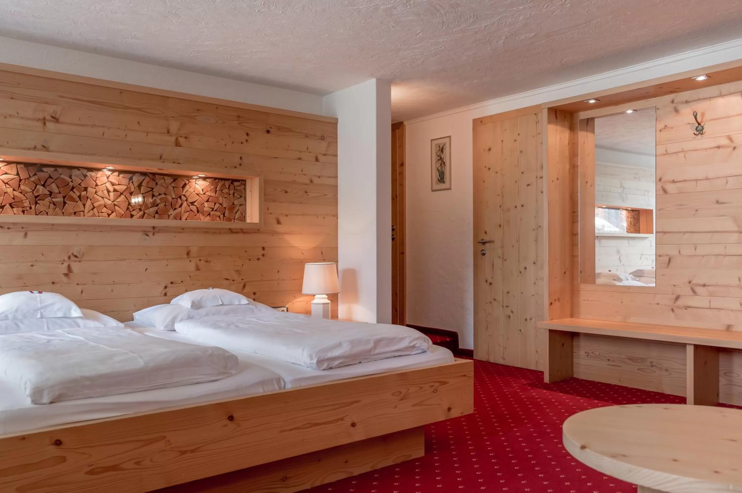 Bedroom, Bed in Hotel Seefelderhof