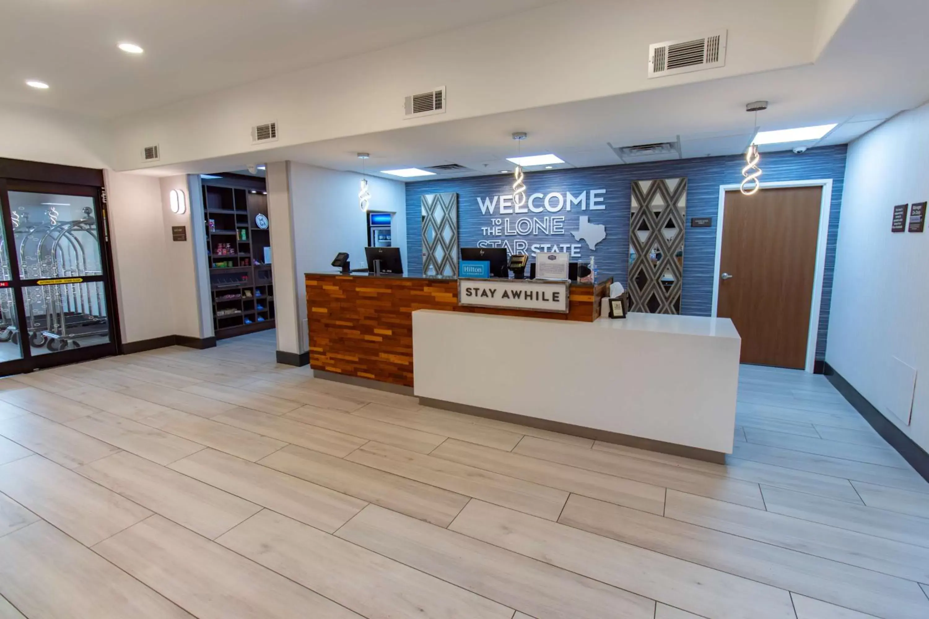 Lobby or reception, Lobby/Reception in Hampton Inn By Hilton & Suites Denton