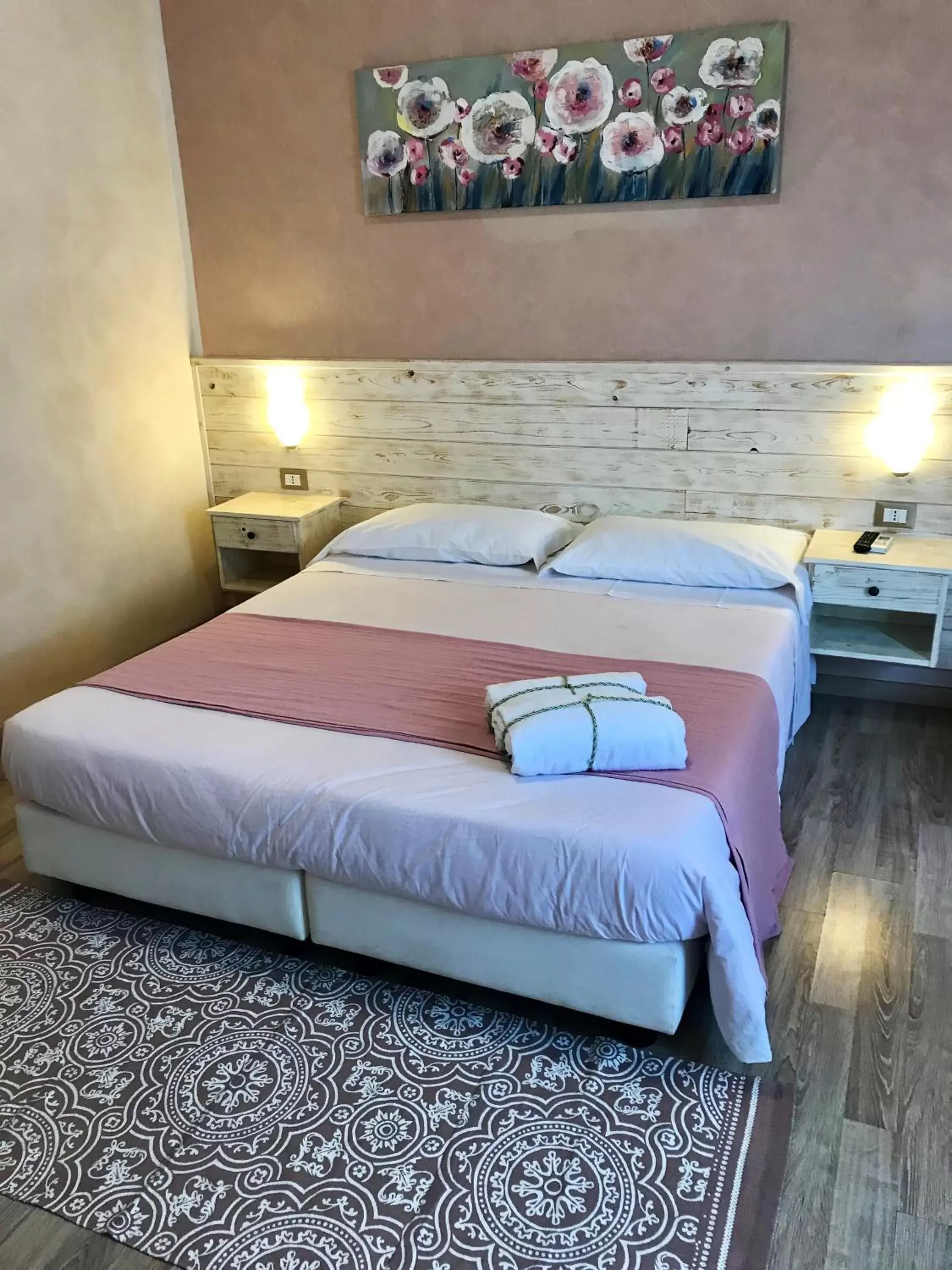Bed in Fiumicino Airport B&B Deluxe