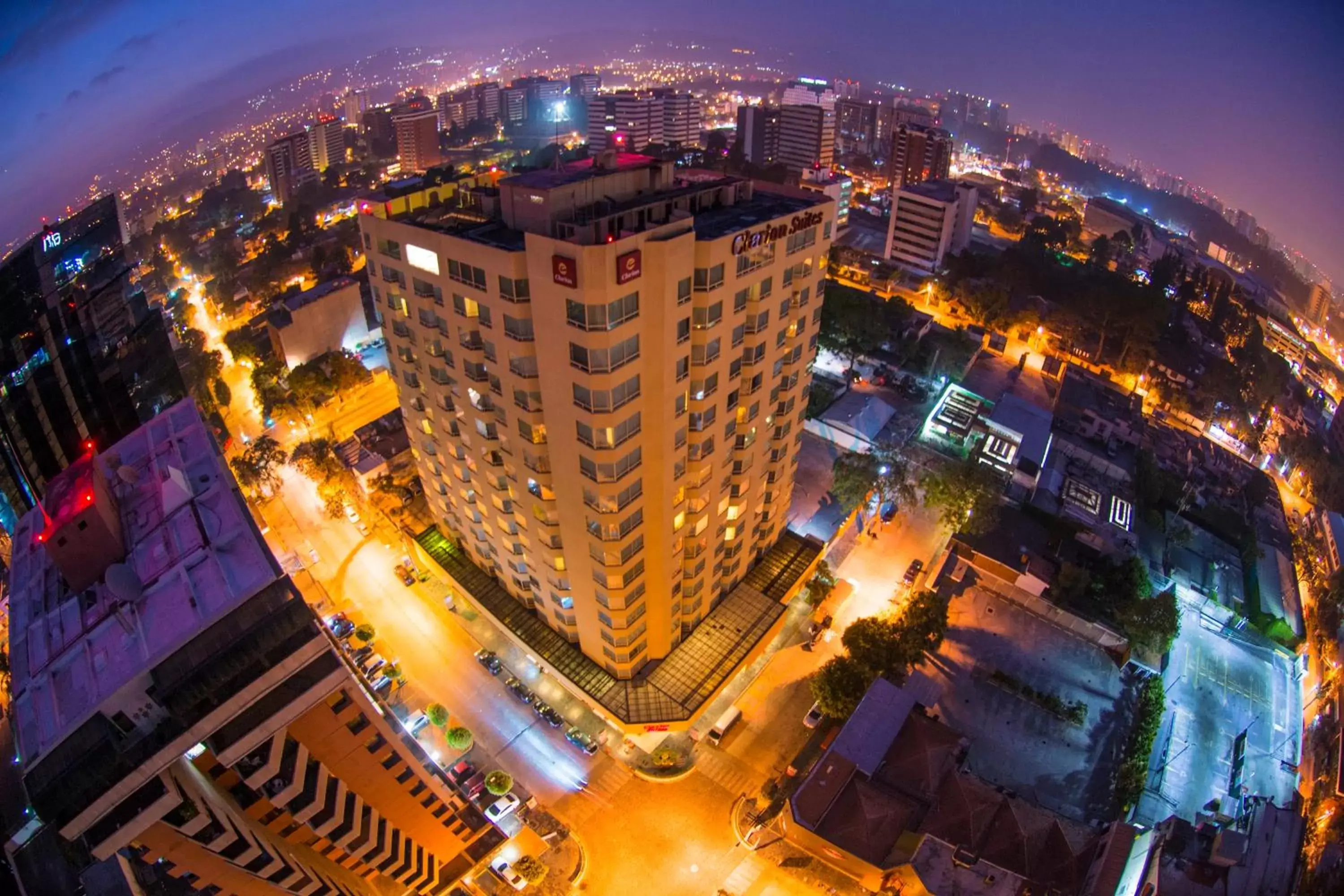 Property building, Bird's-eye View in Hotel Clarion Suites Guatemala