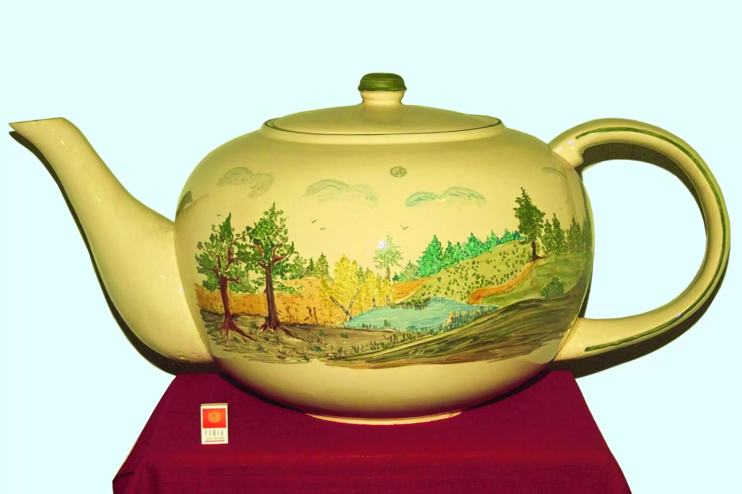 Decorative detail in Keramik Hotel Rheinsberg