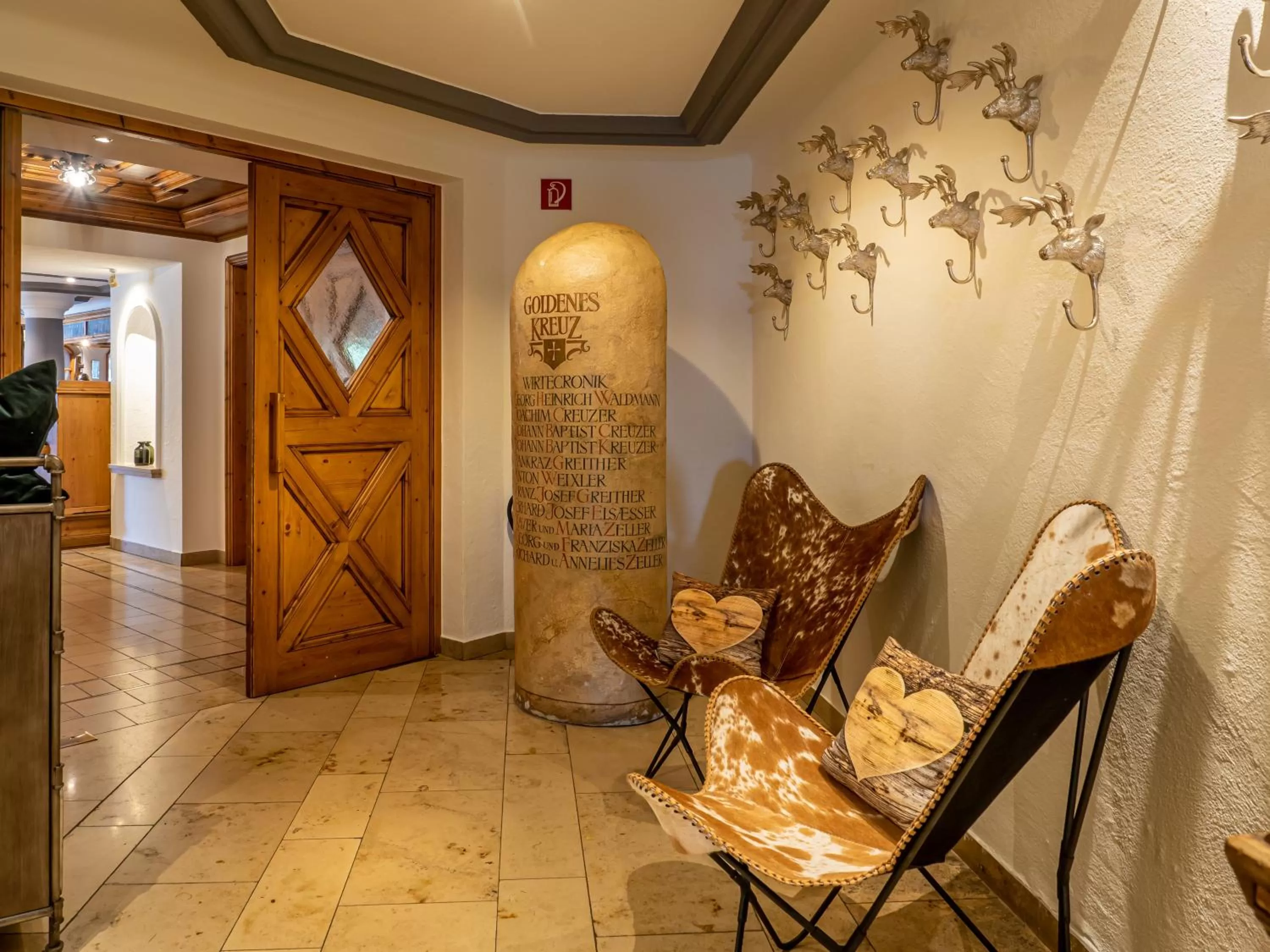 Decorative detail in Mäsers Allgäuherz