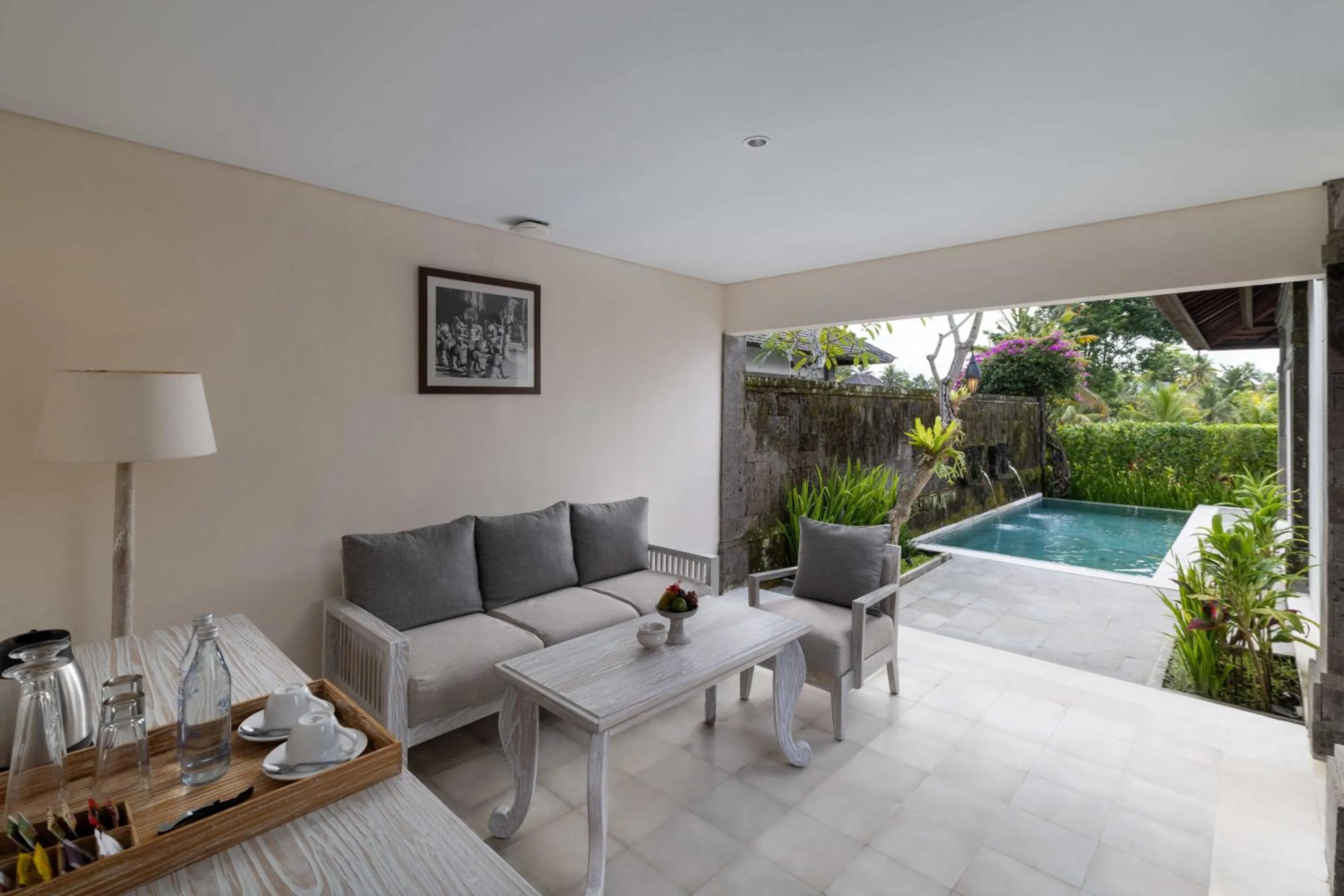 Living room in Visesa Ubud Resort