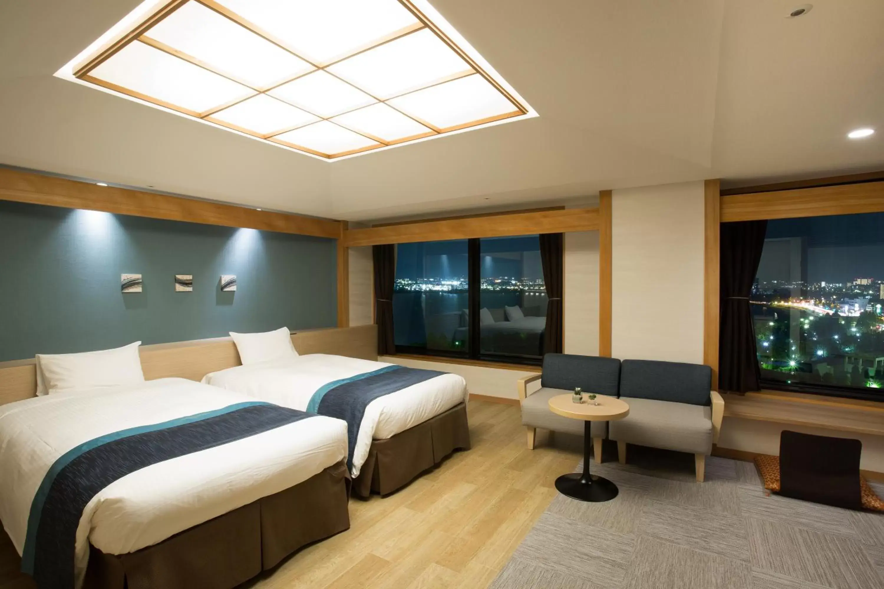 Photo of the whole room in Lake Biwa Otsu Prince Hotel