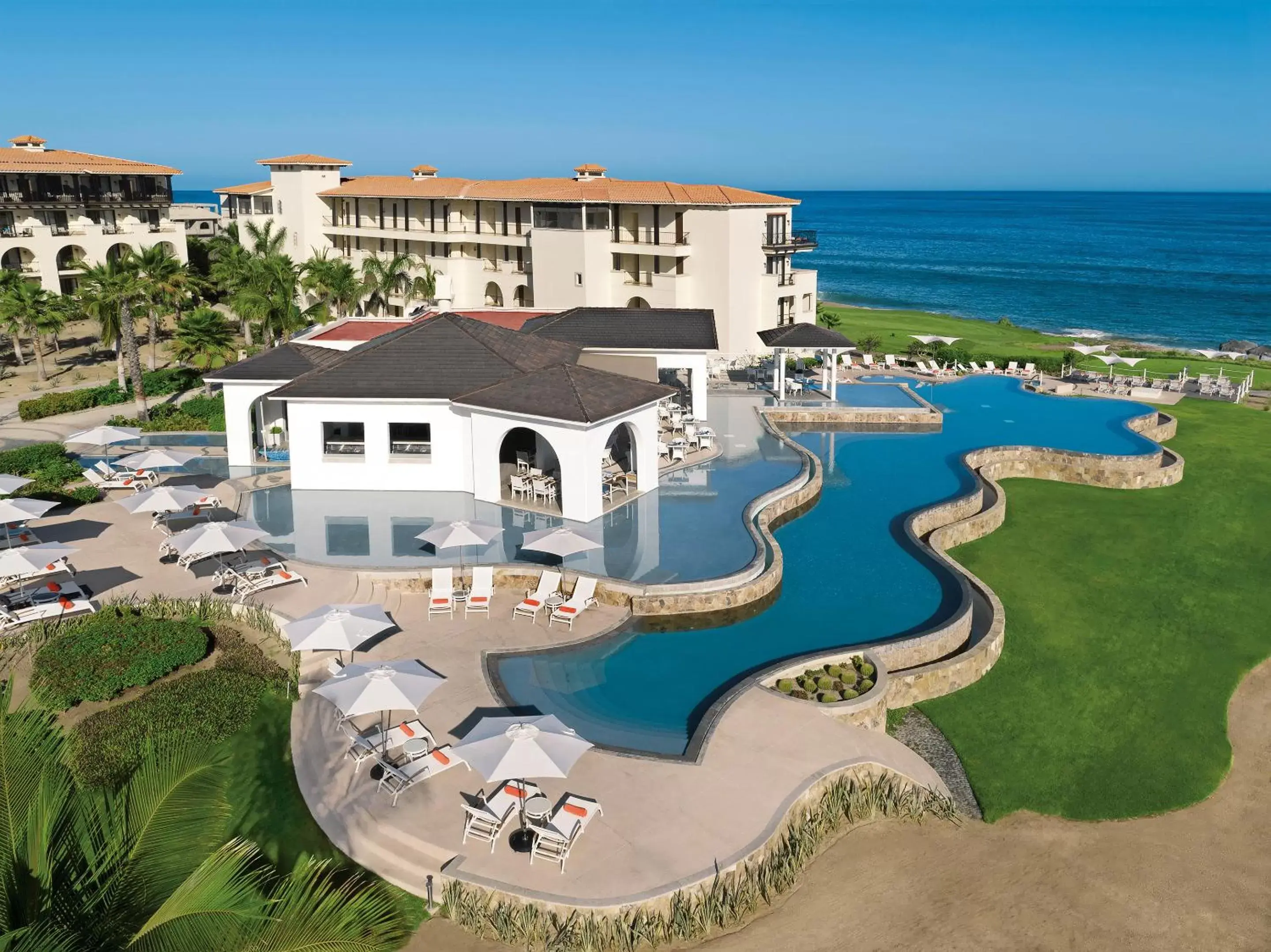 Bird's eye view, Pool View in Secrets Puerto Los Cabos Golf & Spa18+