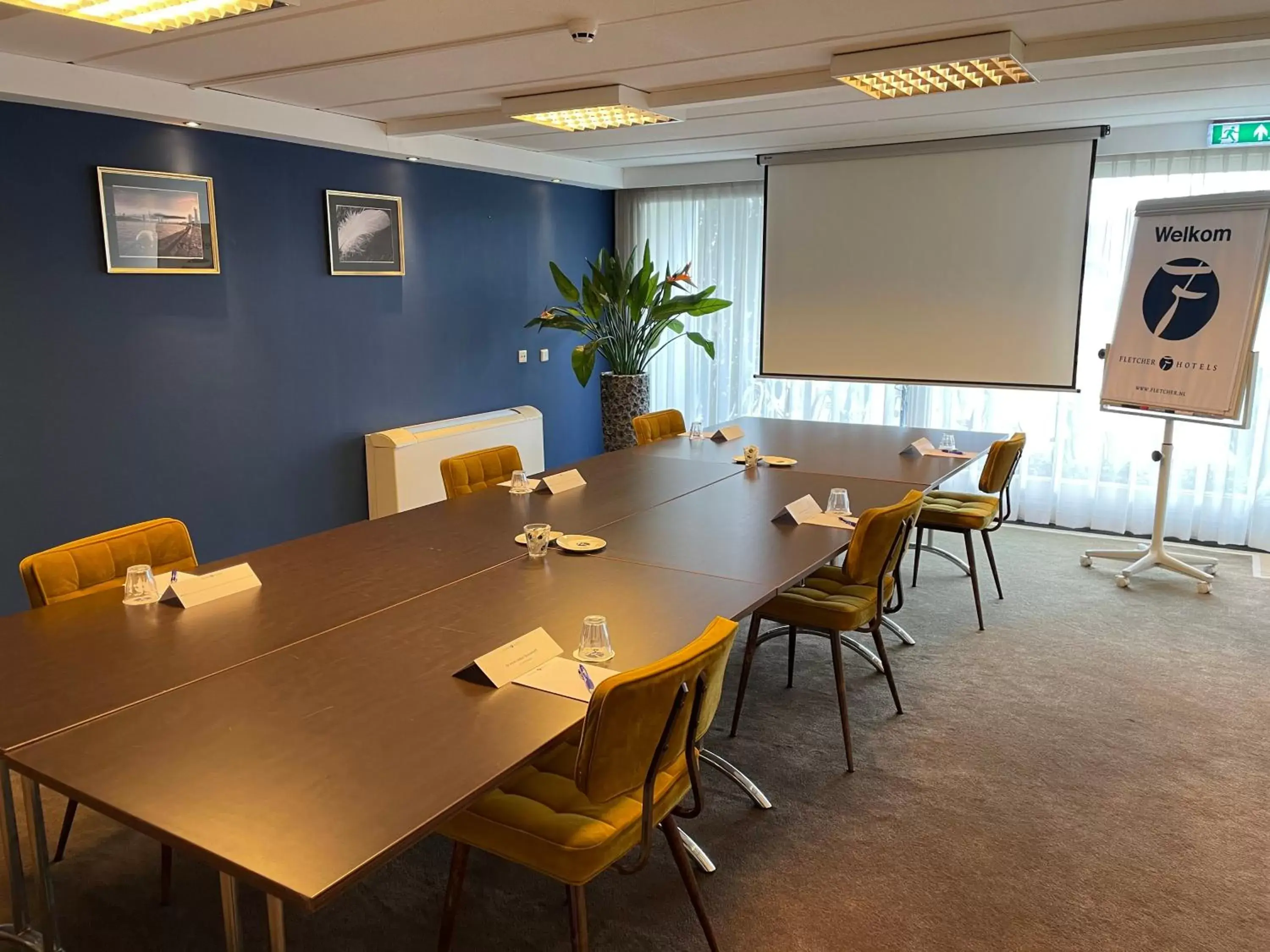 Meeting/conference room in Fletcher Hotel Restaurant Loosdrecht-Amsterdam