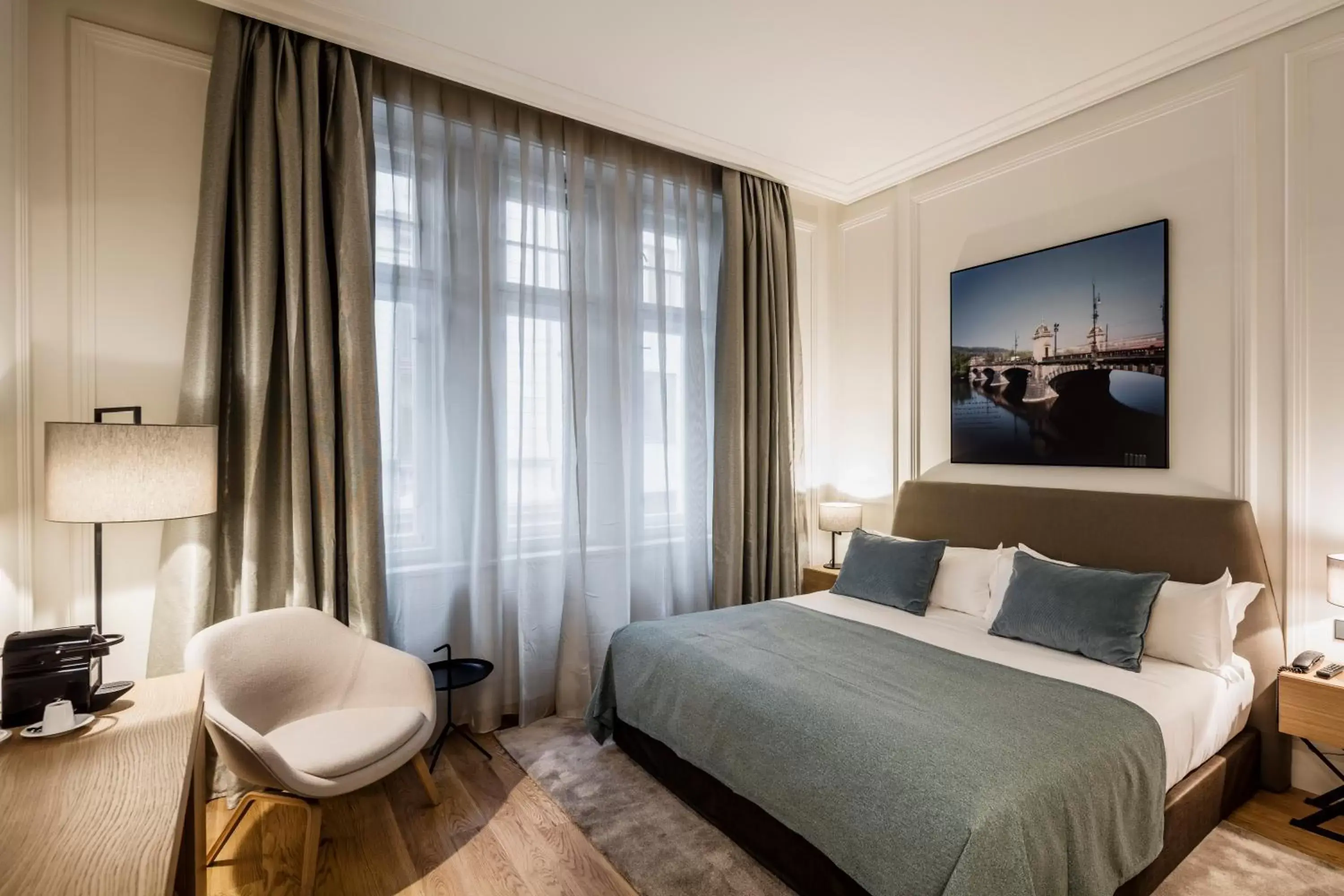 Bed in BoHo Prague Hotel - Small Luxury Hotels