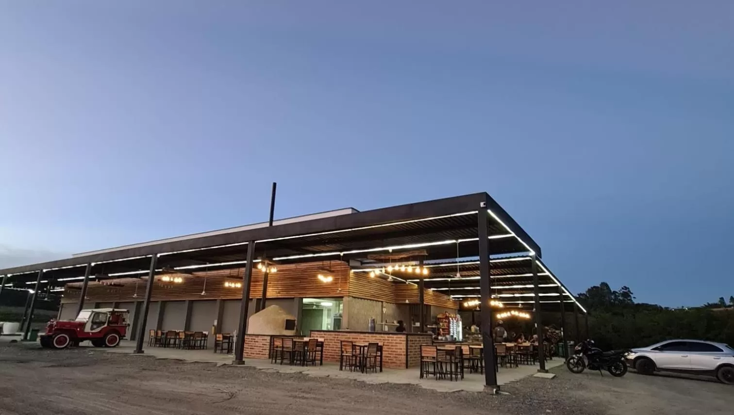 Restaurant/places to eat, Property Building in Hotel La Aldea del Oriente