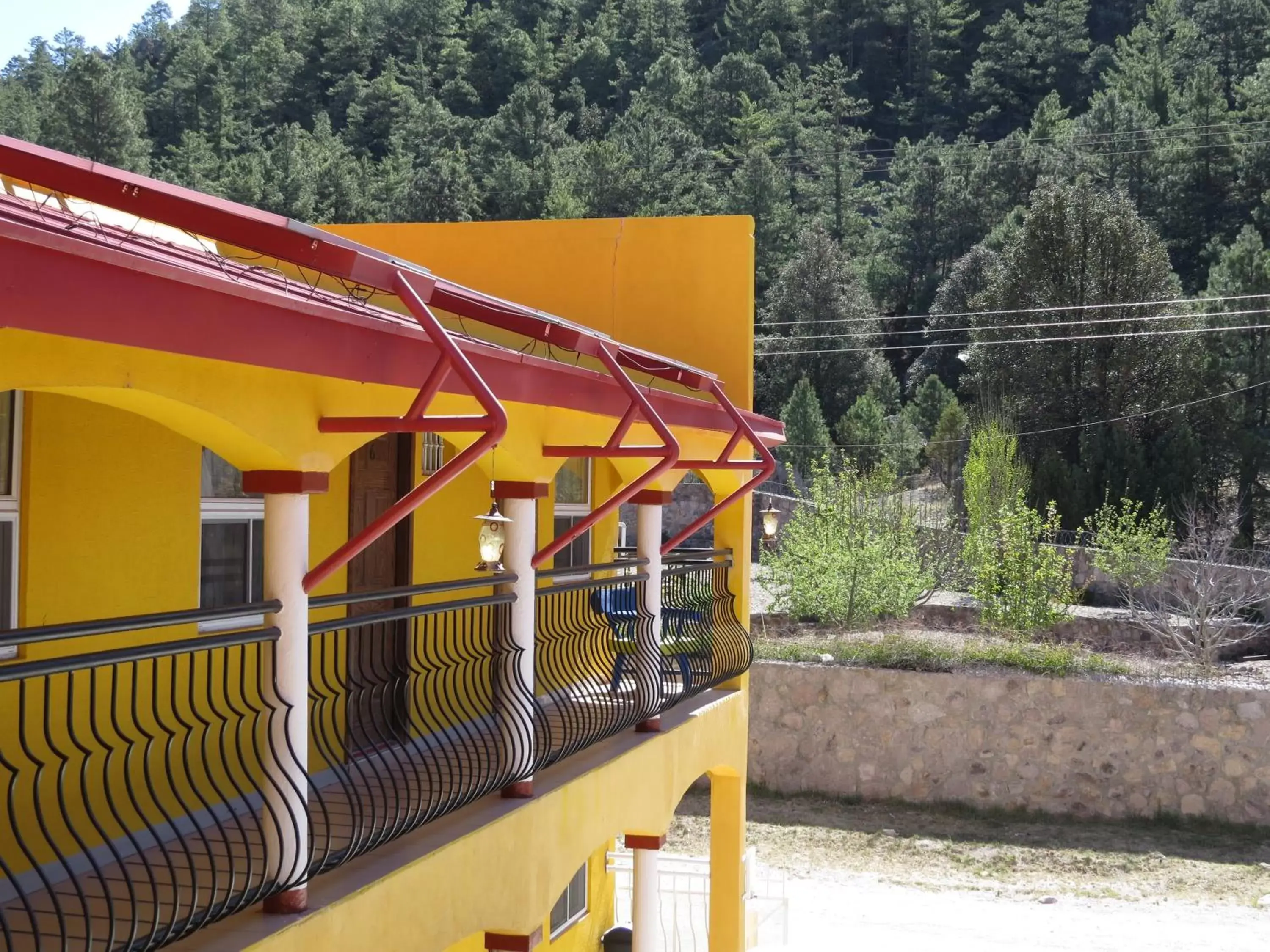 Mountain view in Hotel Ecológico Temazcal