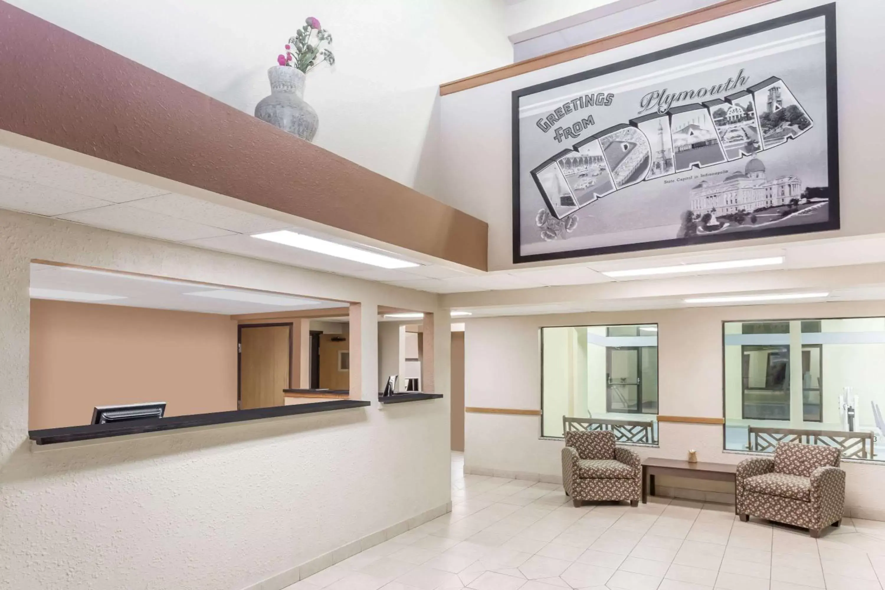 Lobby or reception in Super 8 by Wyndham Plymouth Lobby or reception in Super 8 by Wyndham Plymouth