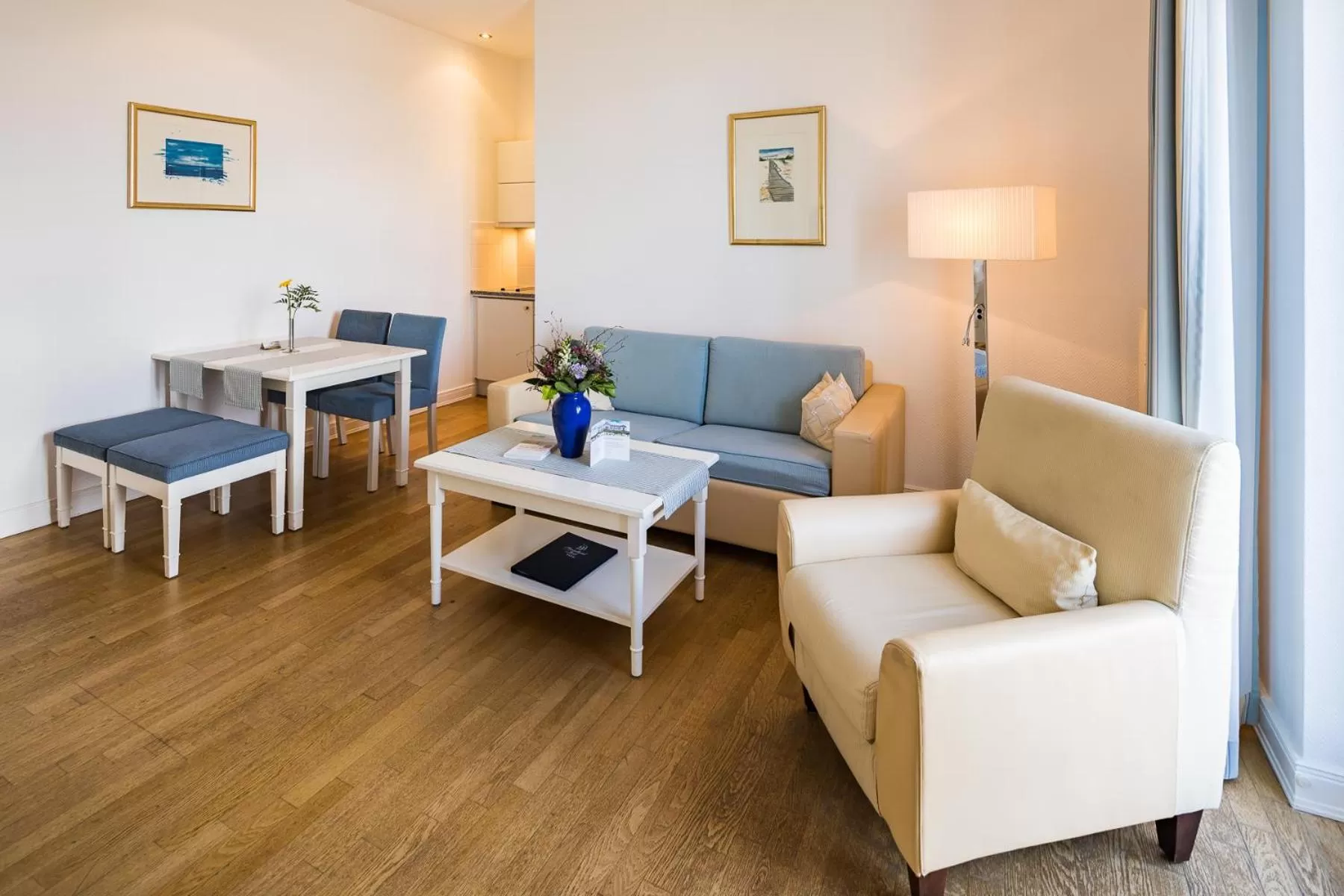 Living room in Strandhotel Kurhaus Juist