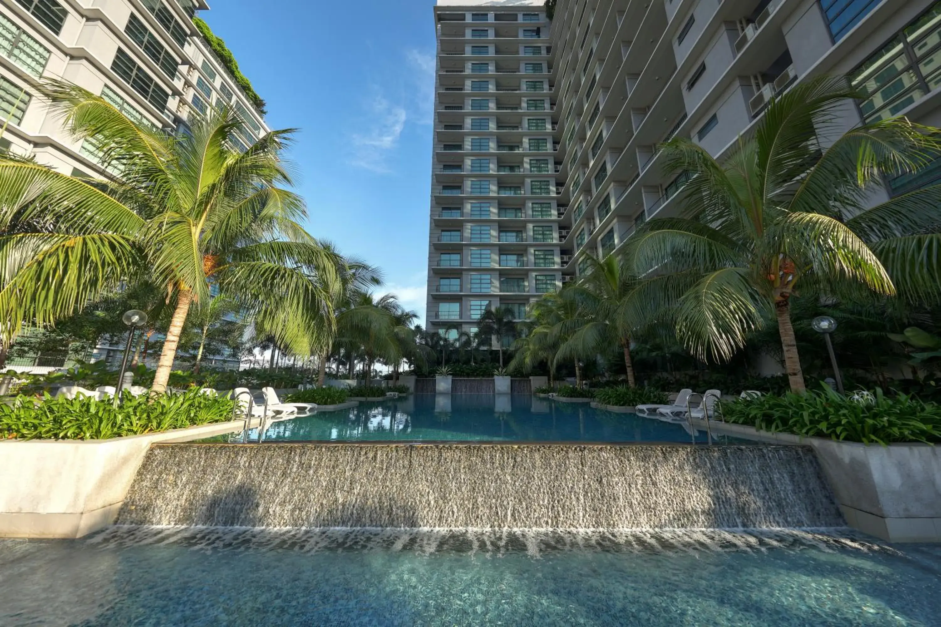 Swimming pool in Acappella Suite Hotel, Shah Alam Swimming pool in Acappella Suite Hotel, Shah Alam