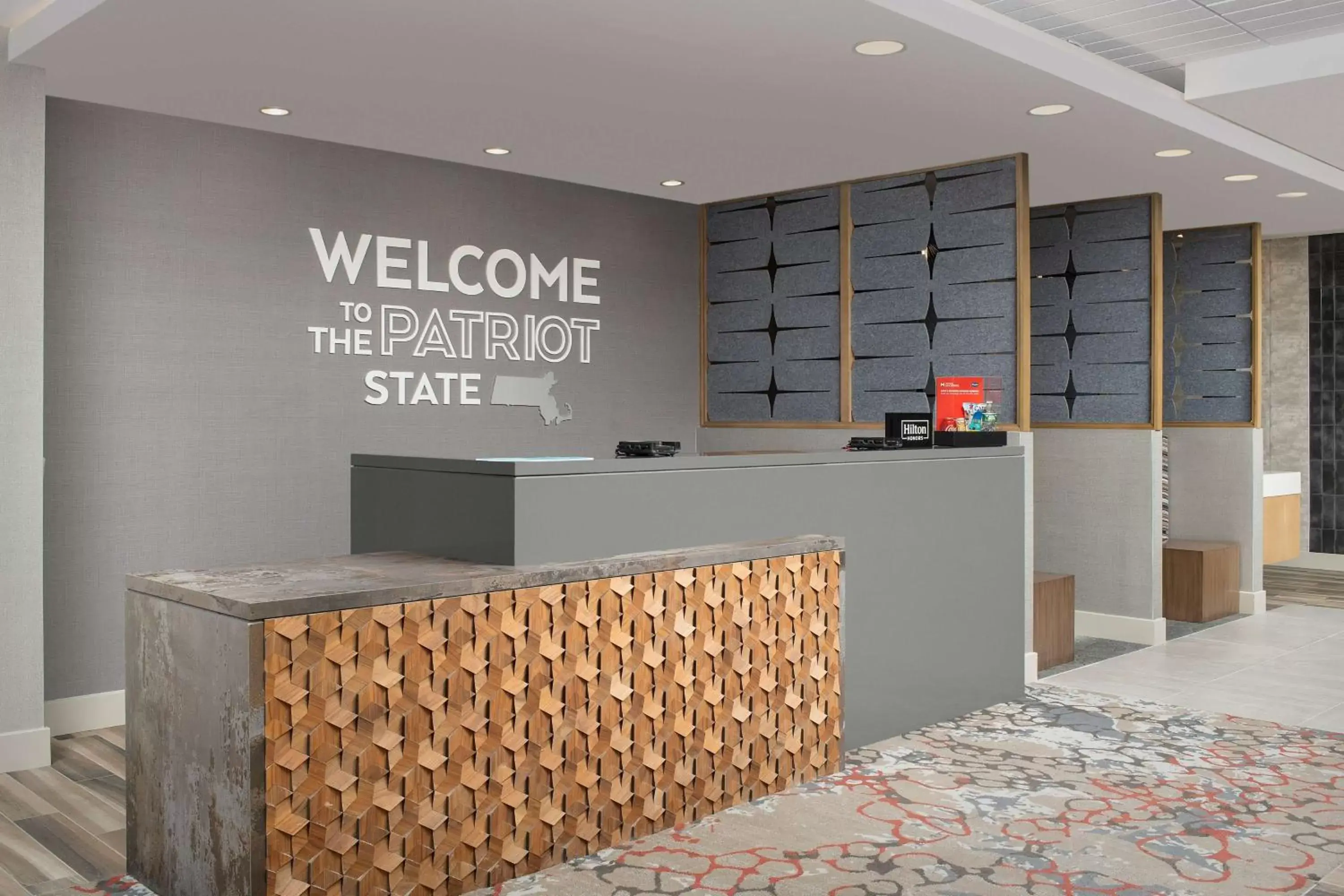 Lobby or reception, Lobby/Reception in Hampton Inn Boston Logan Airport Chelsea