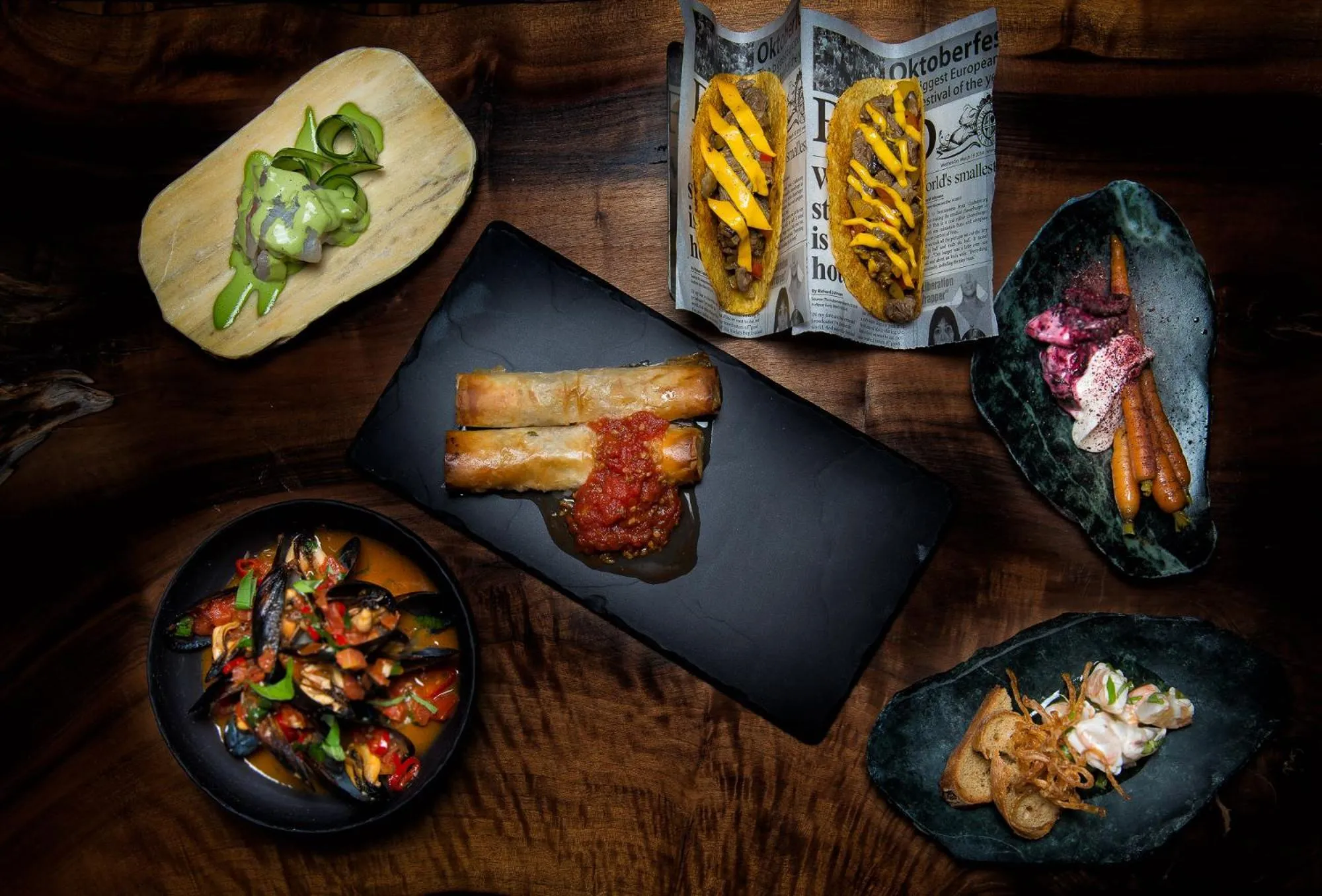 Restaurant/places to eat in Tuvana Hotel