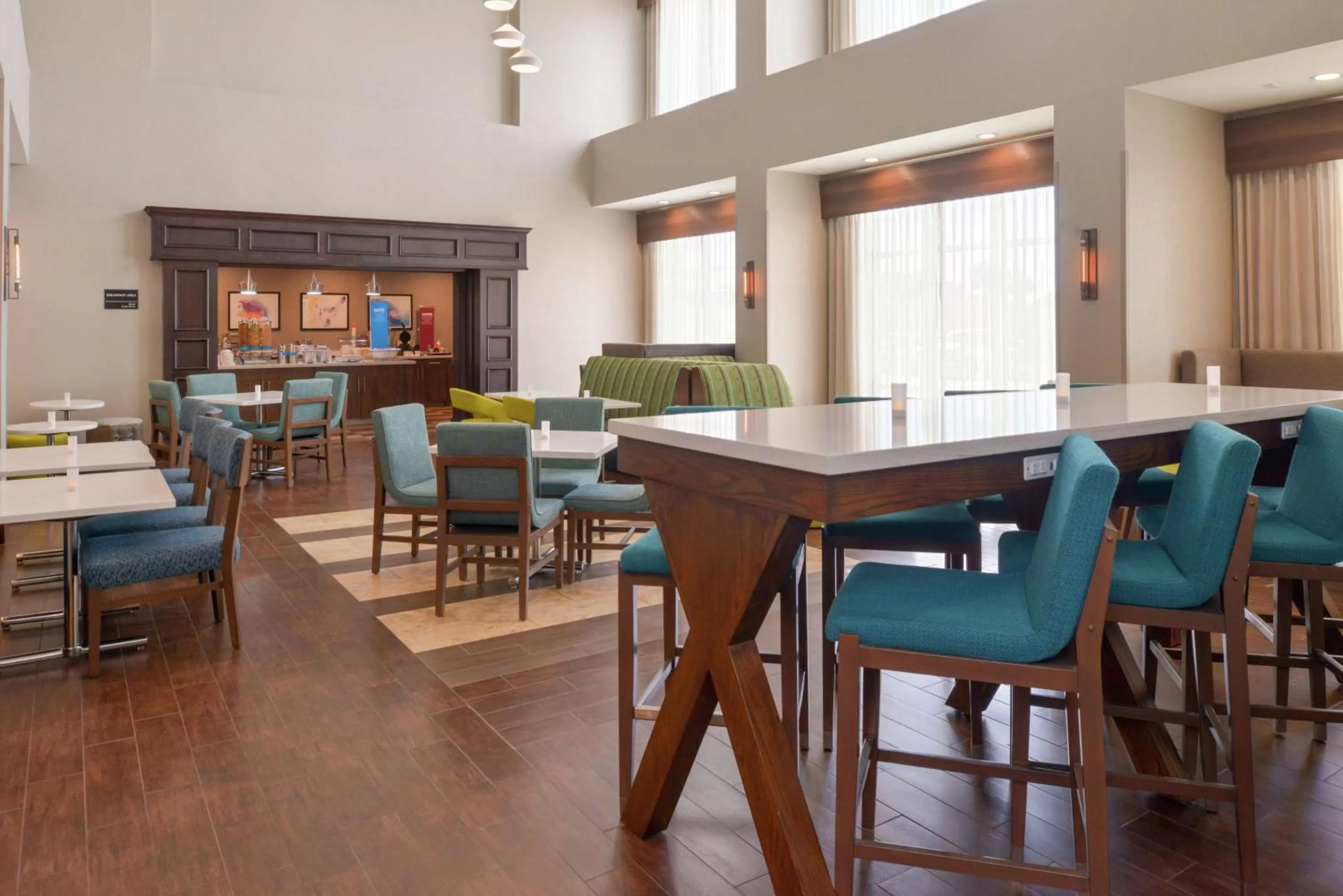 Breakfast in Hampton Inn and Suites Port Aransas