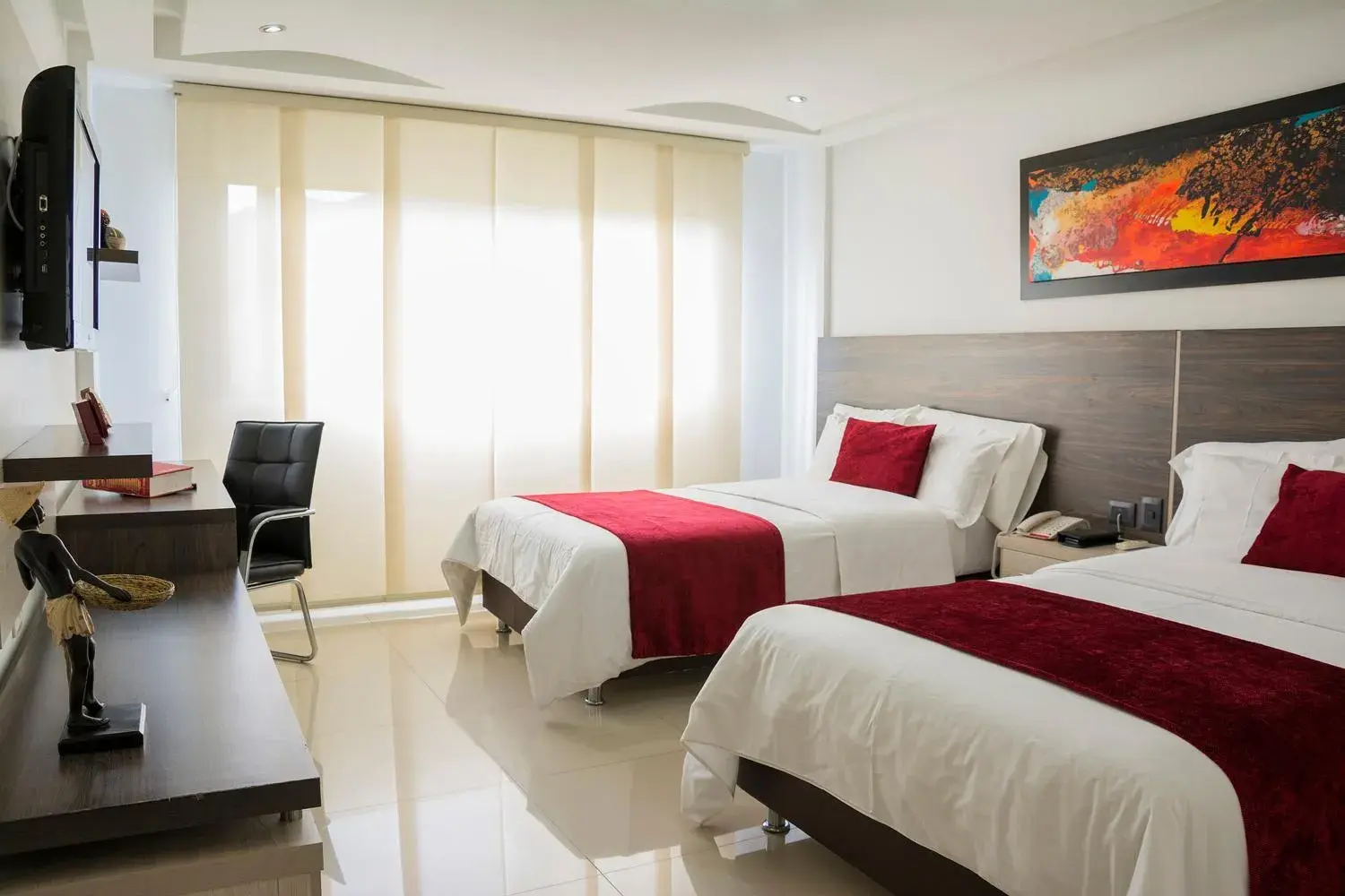 Bedroom, Bed in Hotel San Juan Internacional