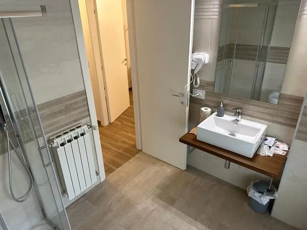 Bathroom in Hotel Il Duca barbablu