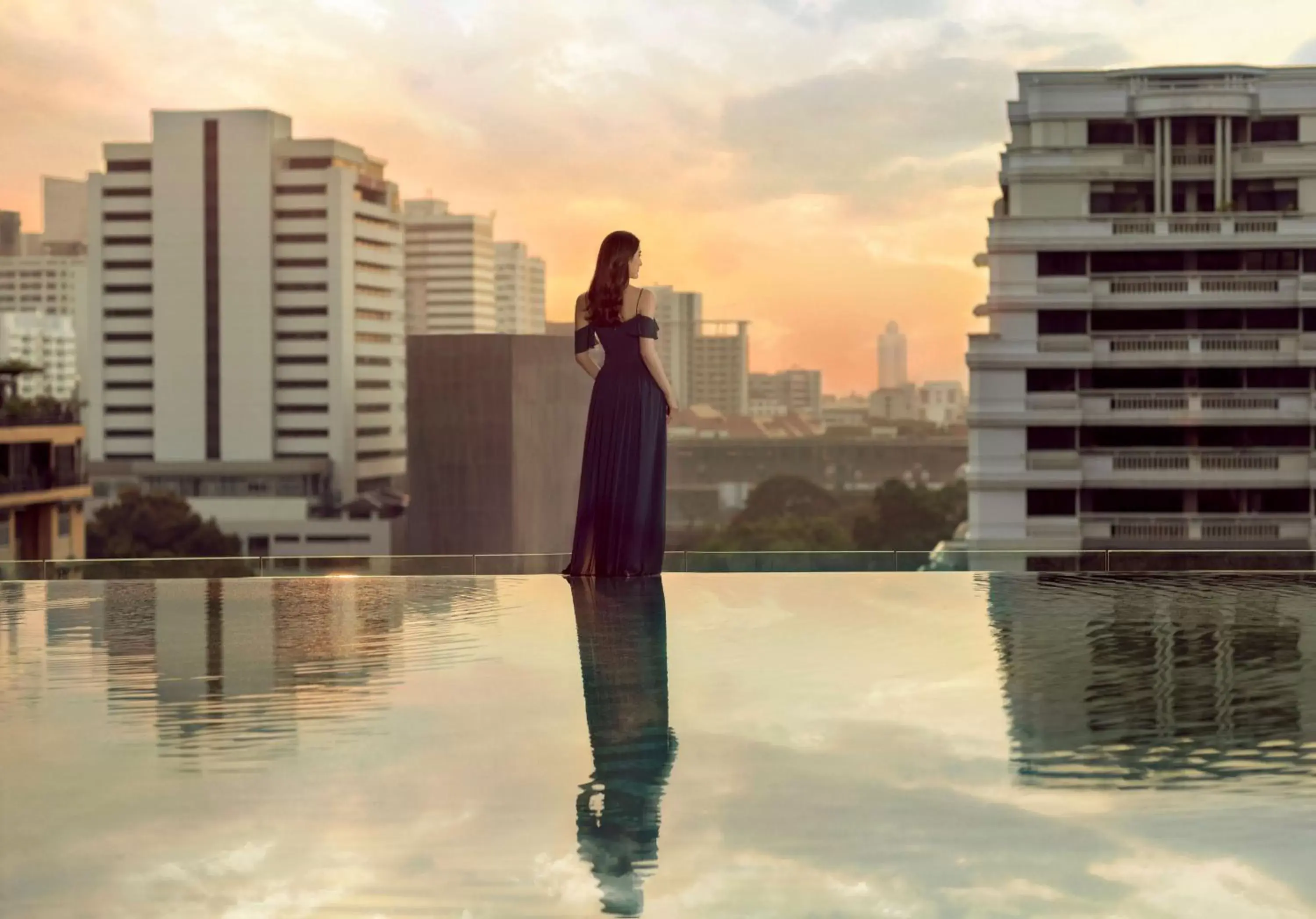 Pool view, Swimming Pool in Sindhorn Kempinski Hotel Bangkok - SHA Extra Plus Certified