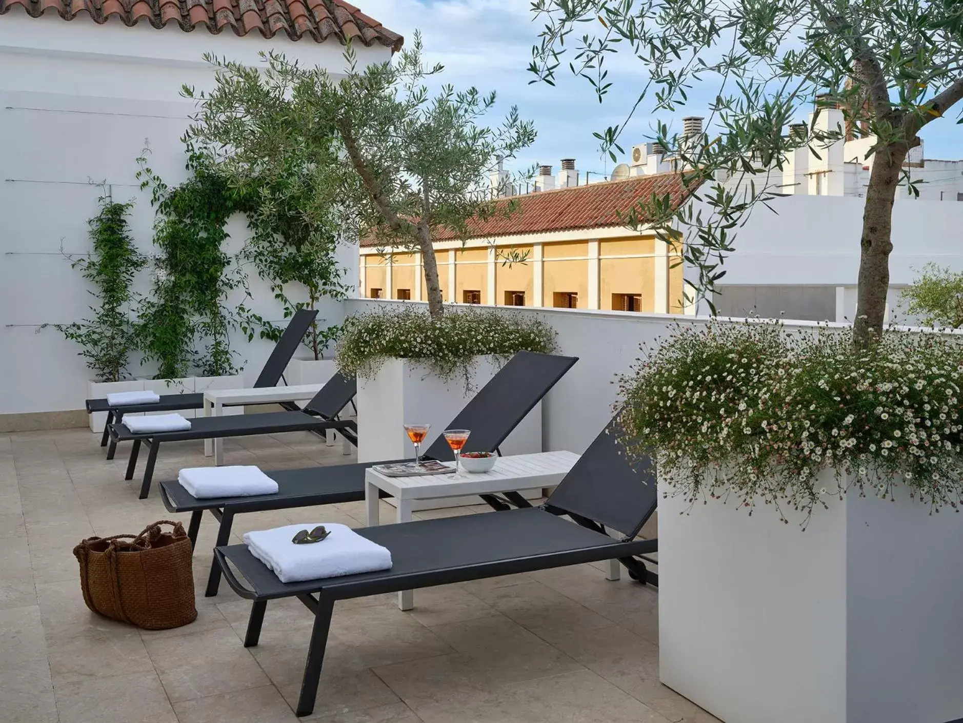 Balcony/Terrace in Hotel Rey Alfonso X