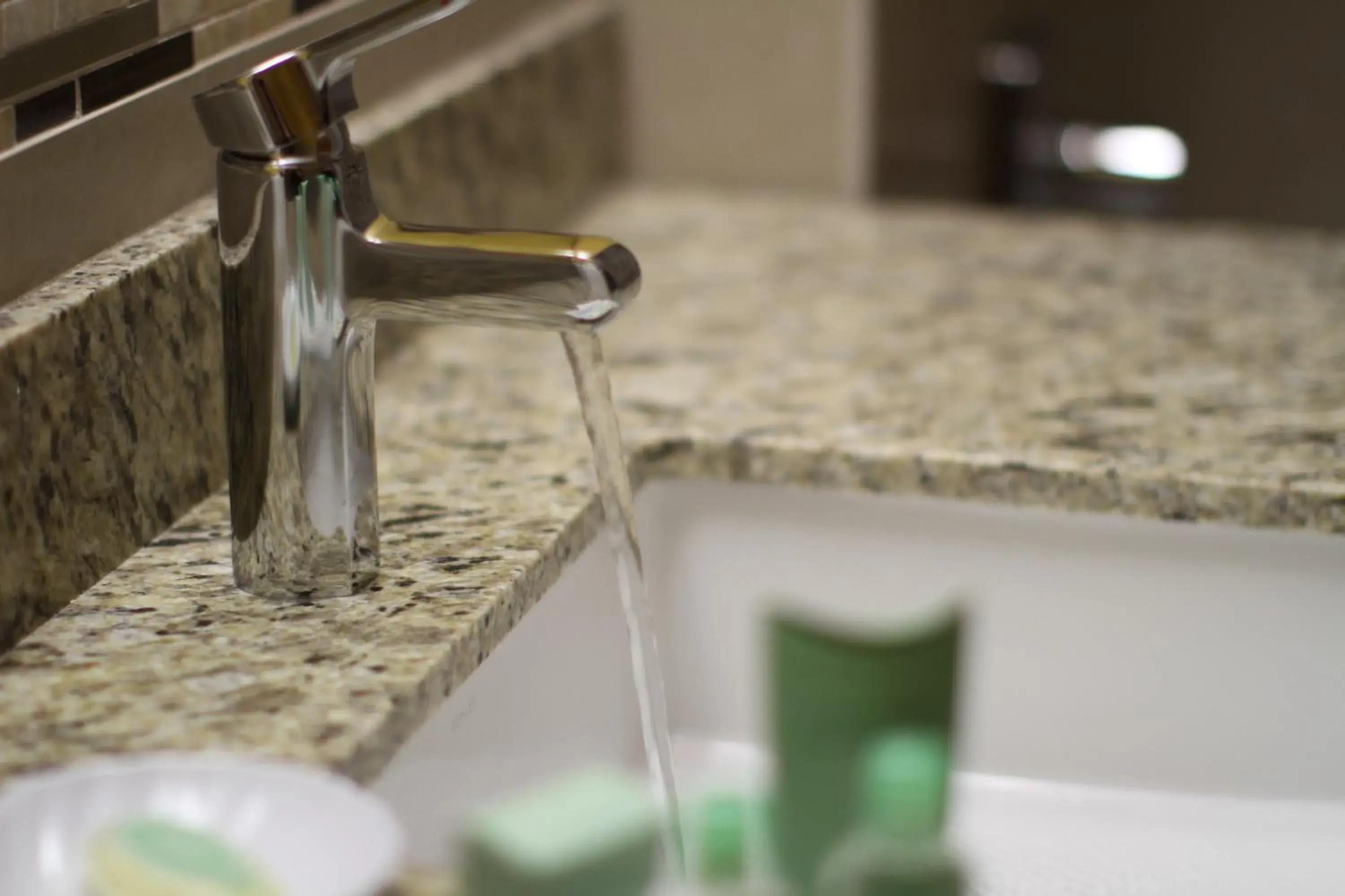 Bathroom in Marble Waters Hotel & Suites, Trademark by Wyndham