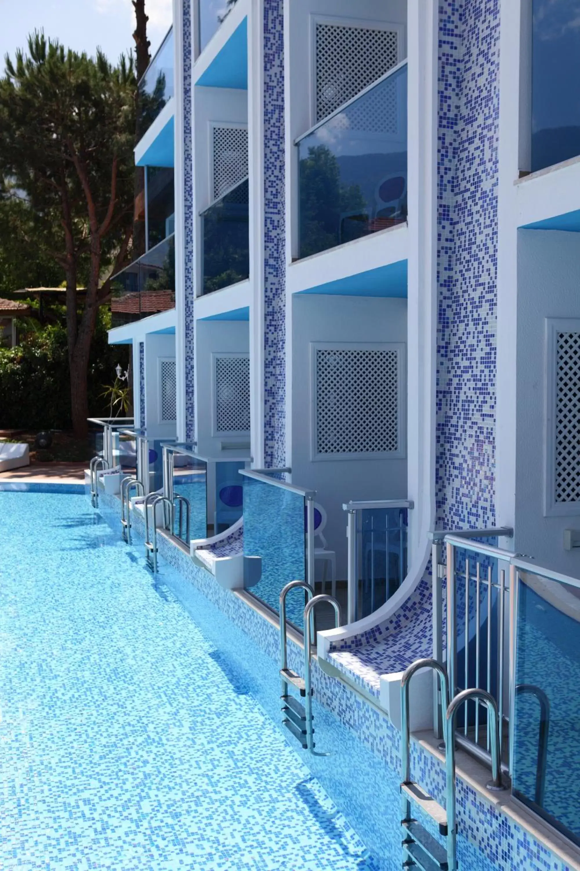 Facade/entrance, Swimming Pool in Ocean Blue High Class Hotel & SPA