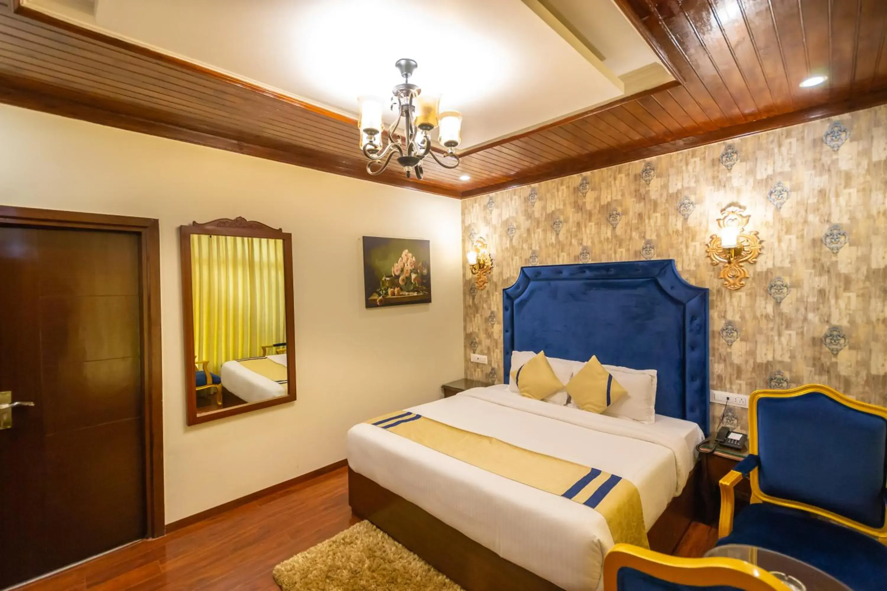 Bedroom, Bed in The Highland Park - A Truly River side Resort Bedroom, Bed in The Highland Park - A Truly River side Resort