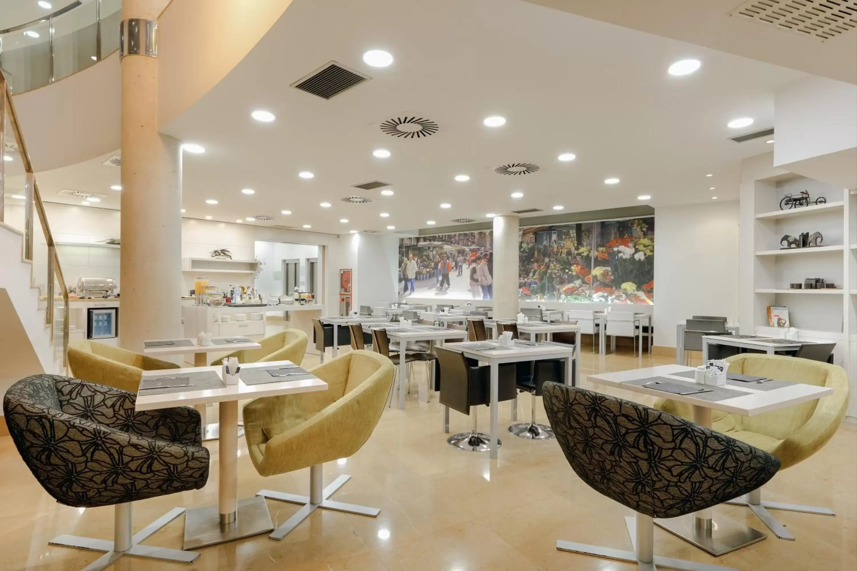 Breakfast, Restaurant/Places to Eat in RAMBLAS HOTEL powered by Vincci Hoteles