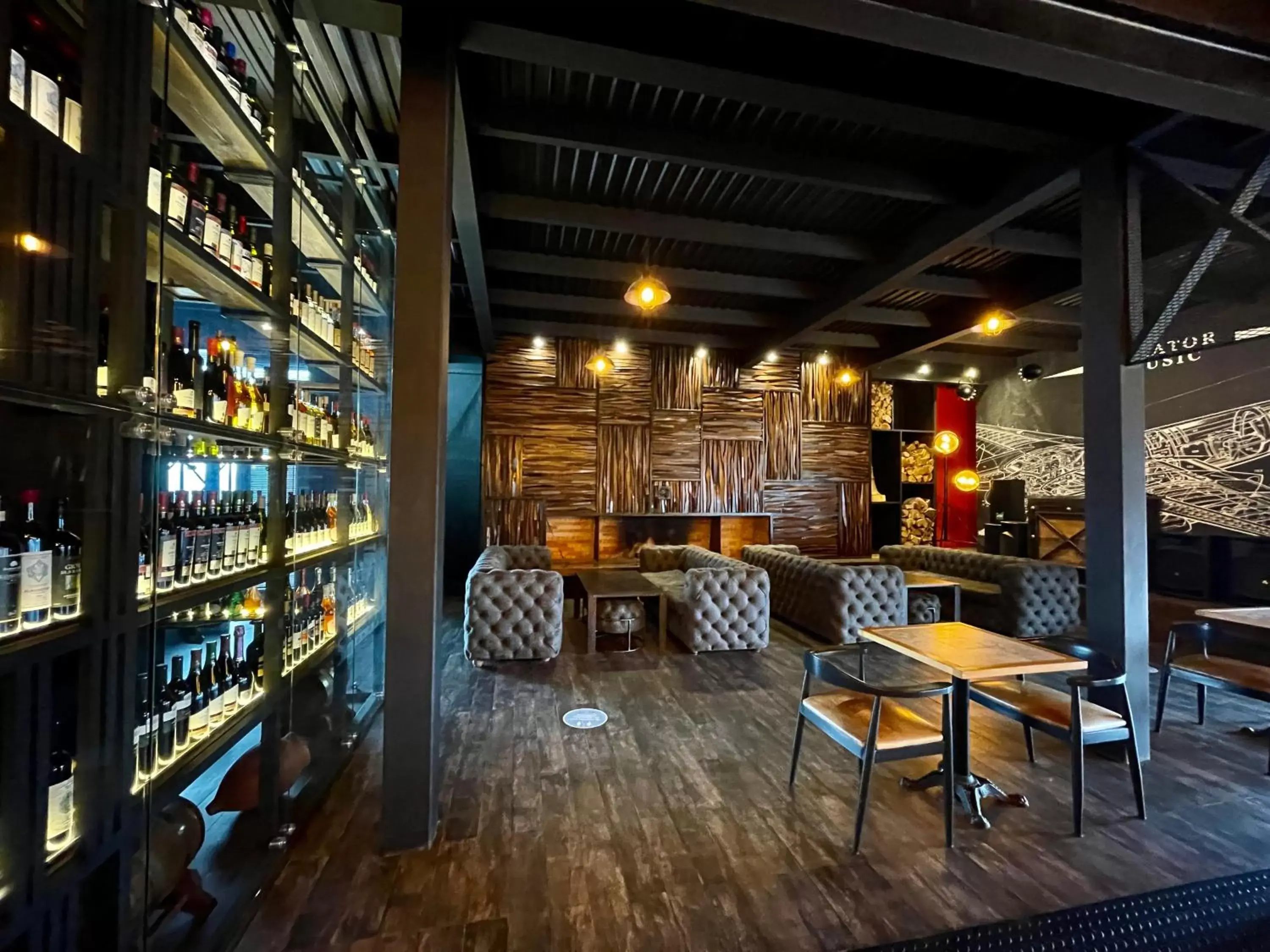 Lounge or bar in Gudauri Loft Hotel
