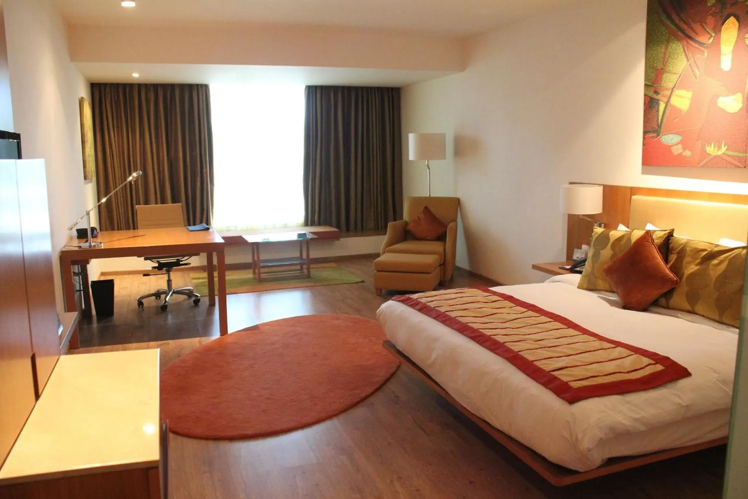 Bedroom in Radisson Blu Plaza Hotel Hyderabad Banjara Hills