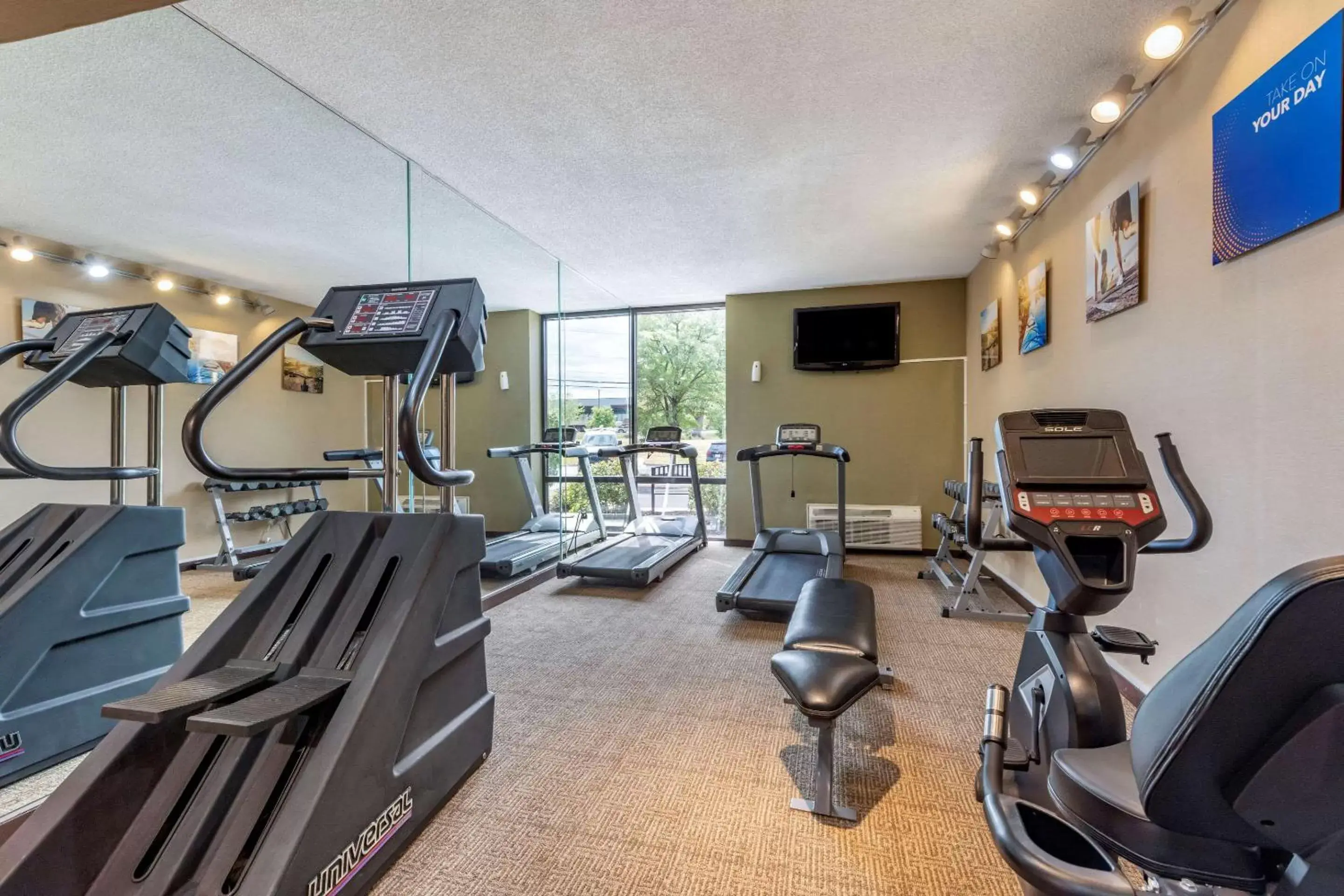 Fitness centre/facilities, Fitness Center/Facilities in Comfort Inn Cranberry Township