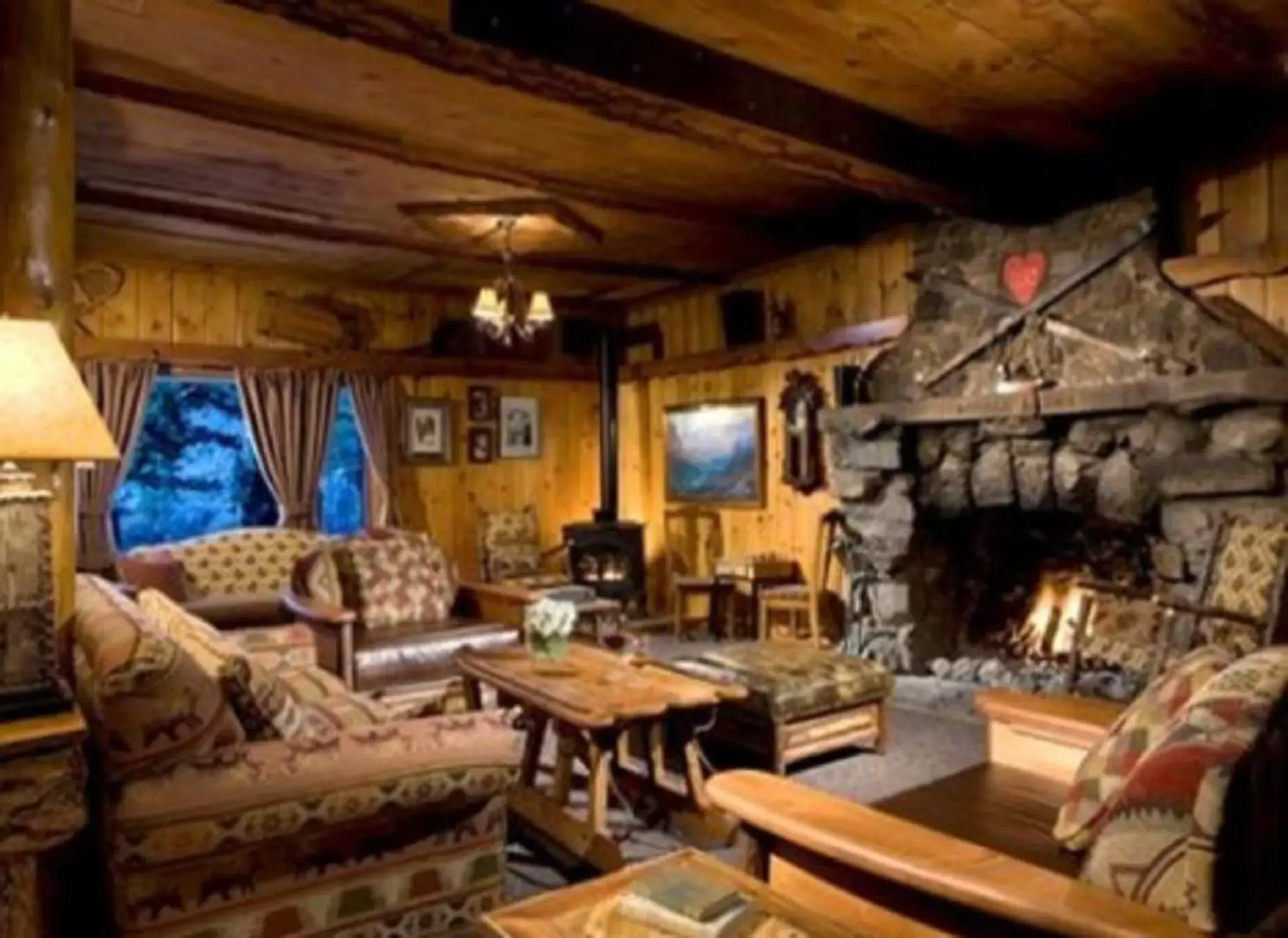 Lobby or reception, Seating Area in Tamarack Lodge