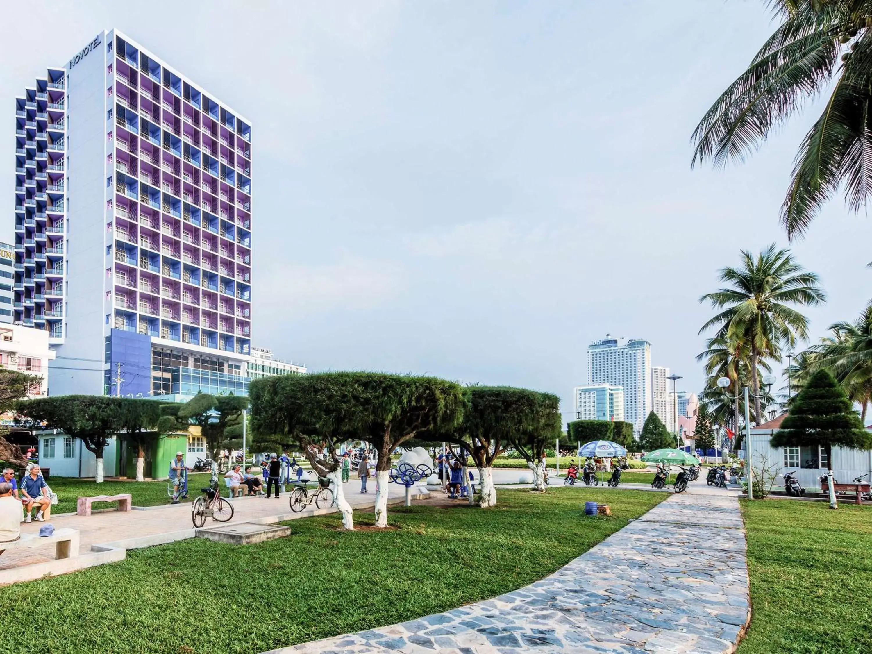 Property building, Swimming Pool in Hotel Novotel Nha Trang